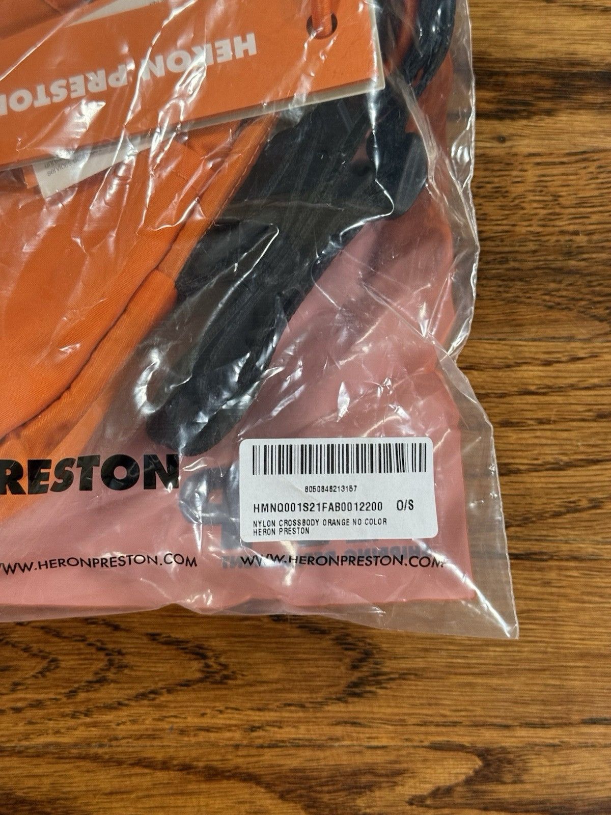 Heron Preston Heron Preston Nylon Crossbody Bag Orange Black NWT Size ONE SIZE - 17 Thumbnail