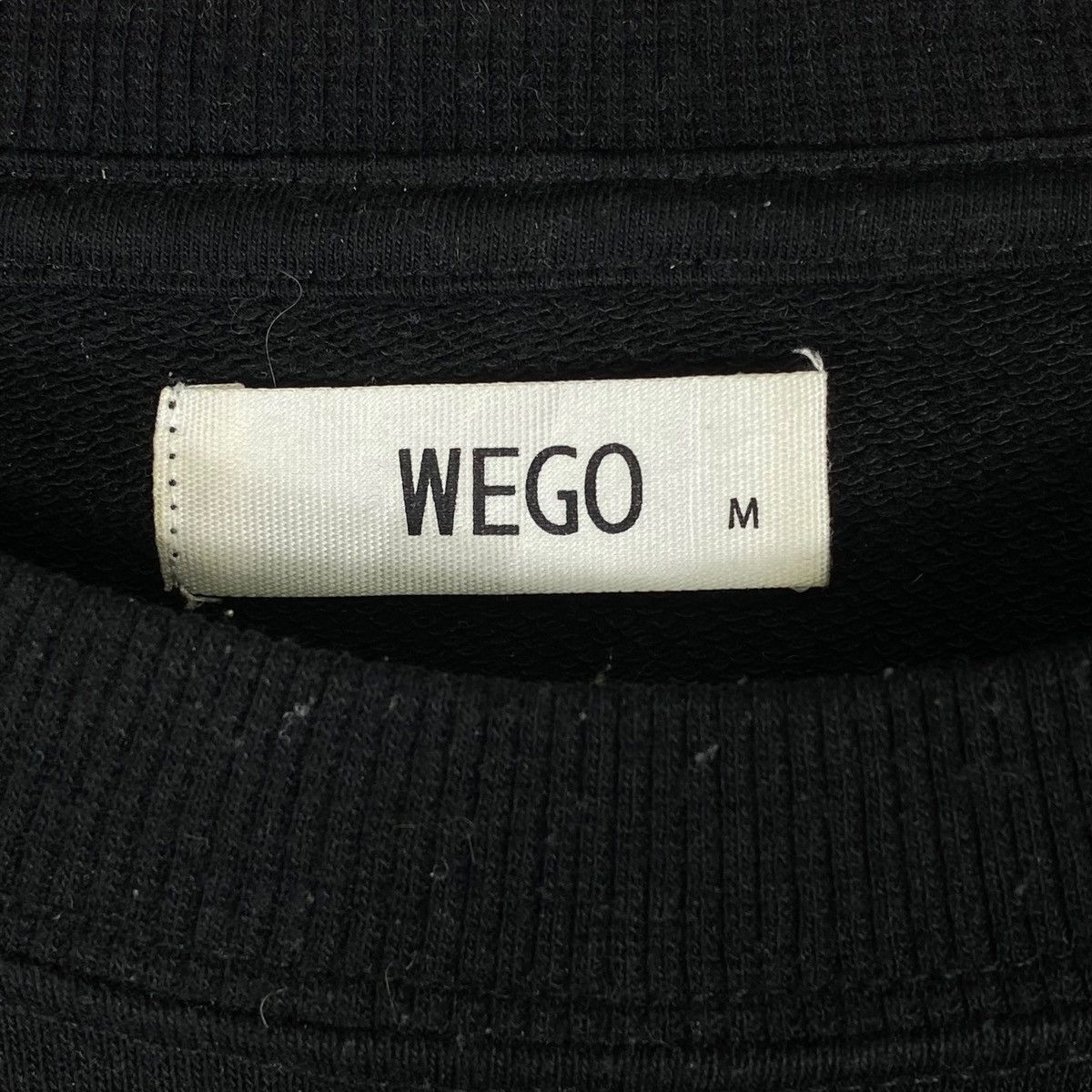 Mickey Mouse × Vintage Vintage Wego Mickey Mouse Sweatshirt Crewneck Black Pullover Size M / US 6-8 / IT 42-44 - 5 Thumbnail