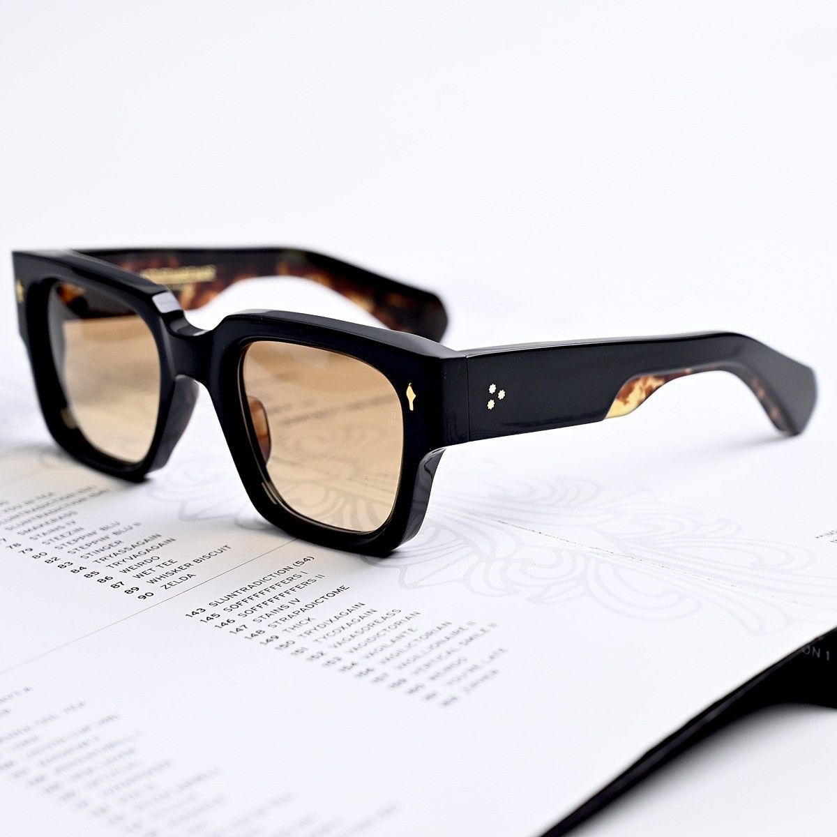 Jacques Marie Mage JACQUES MARIE MAGE JMM ENZO NOIR 15 SUNGLASSES Size ONE SIZE - 4 Thumbnail