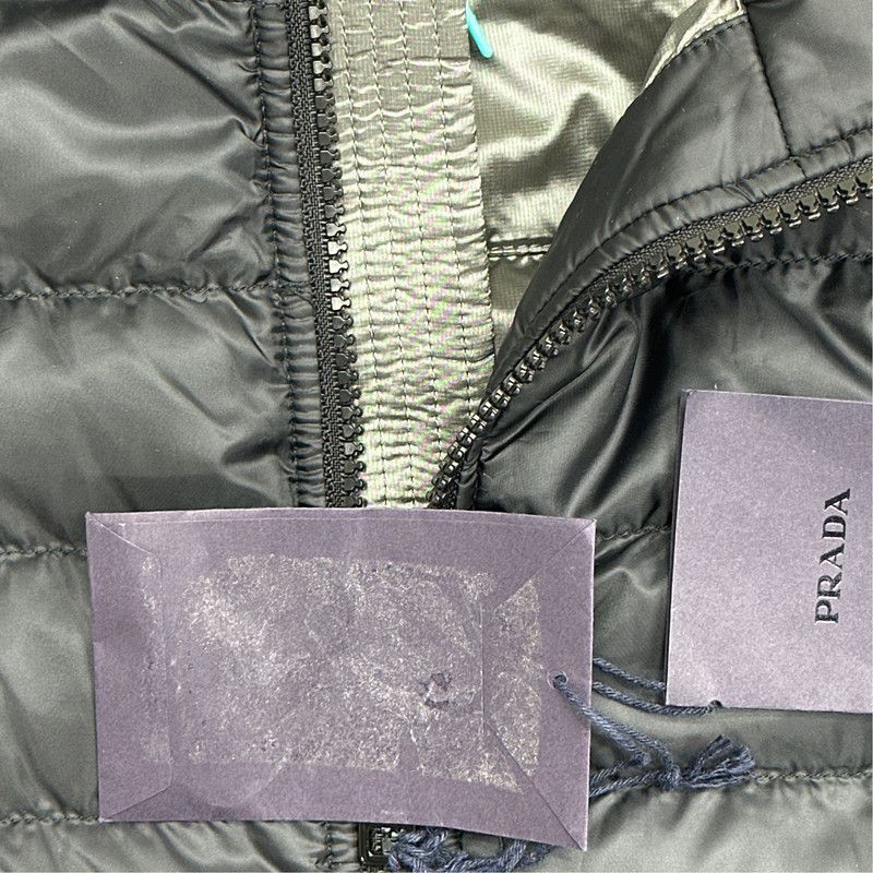 Prada Prada Men's Casual Black Down Jacket-2506 Size US M / EU 48-50 / 2 - 7 Thumbnail