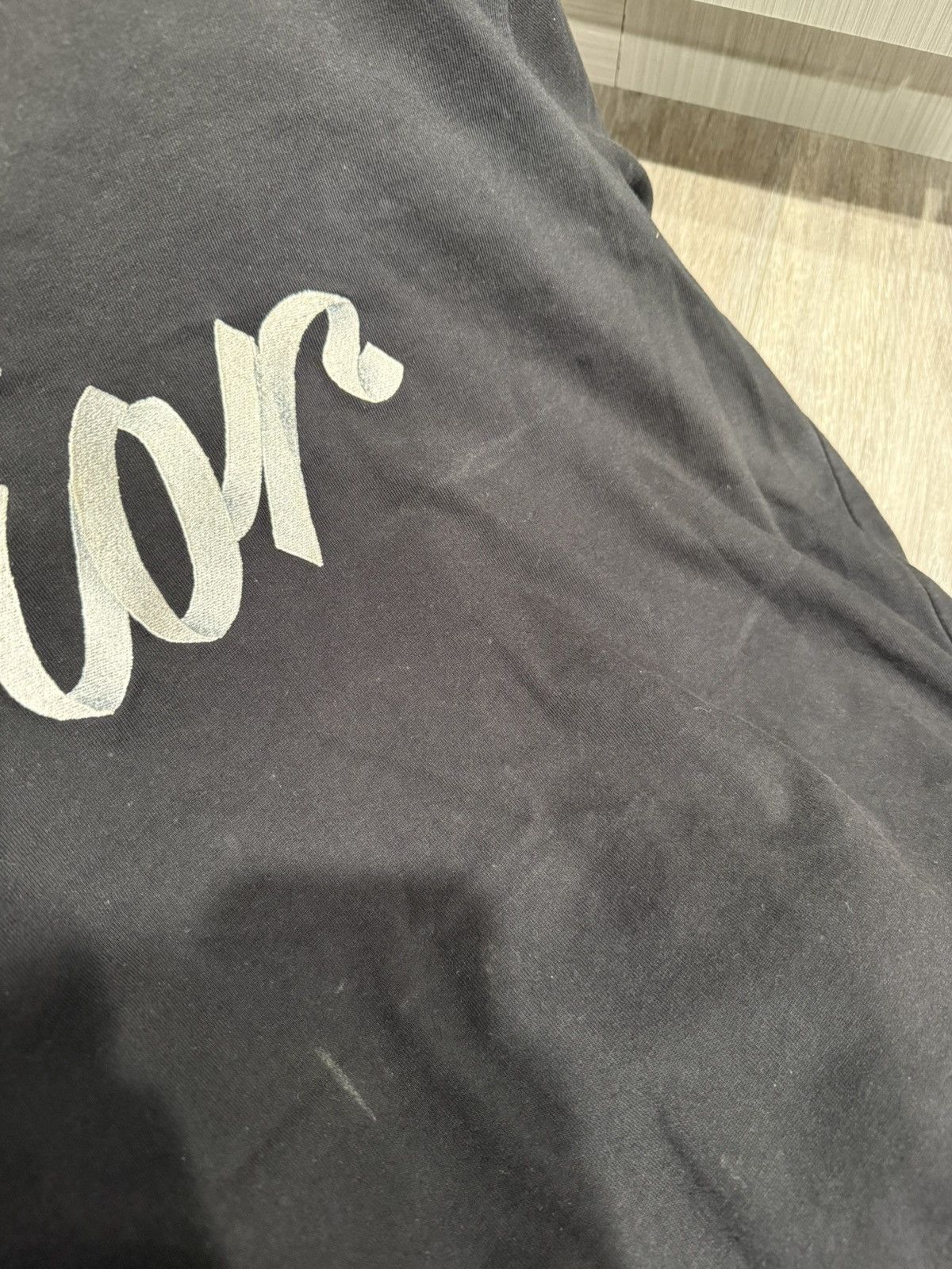Dior Dior 1947 Black Embroidered T Shirt Size US XXL / EU 58 / 5 - 5 Thumbnail