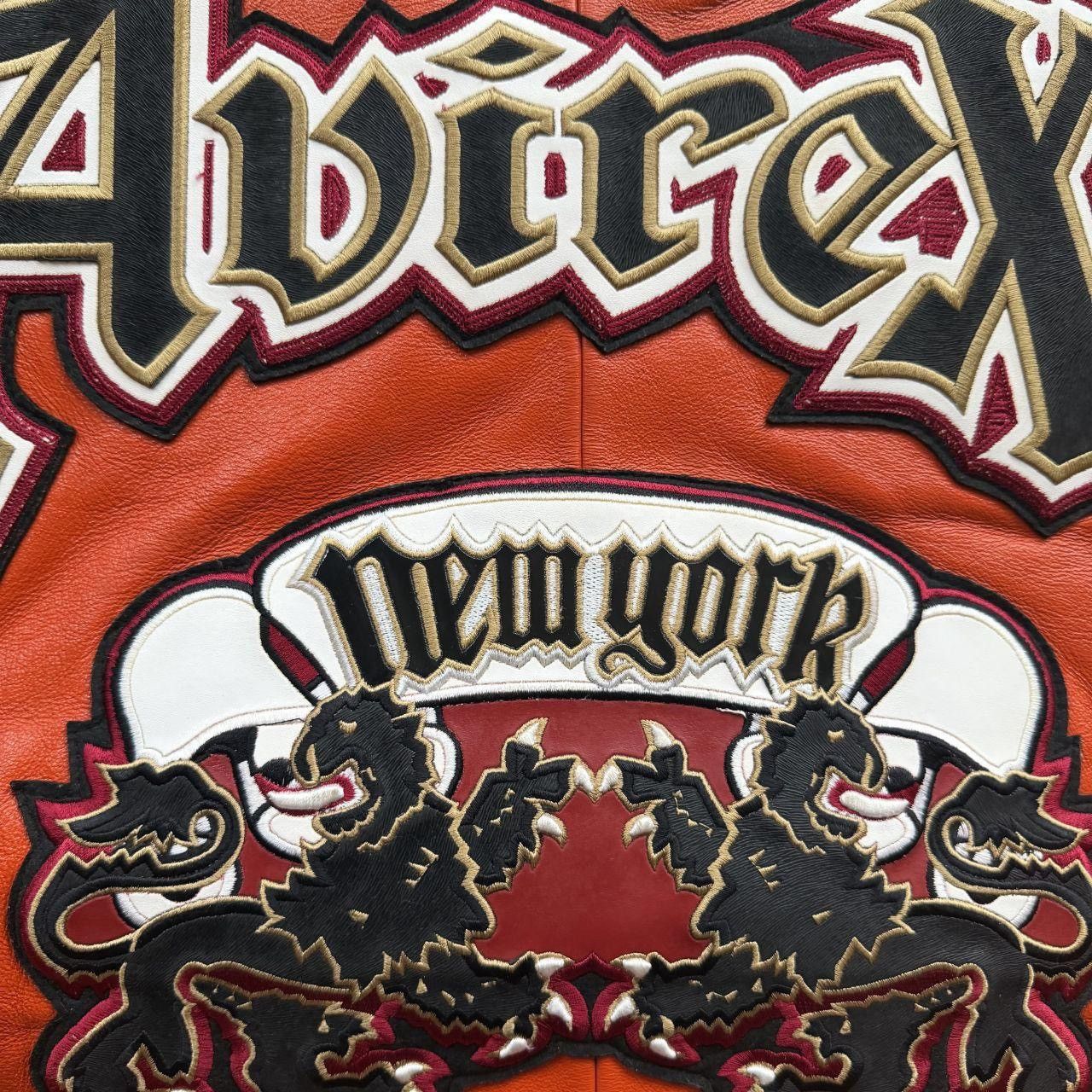 Avirex Avirex Leather Varsity Jacket Size US XL / EU 56 / 4 - 6 Thumbnail
