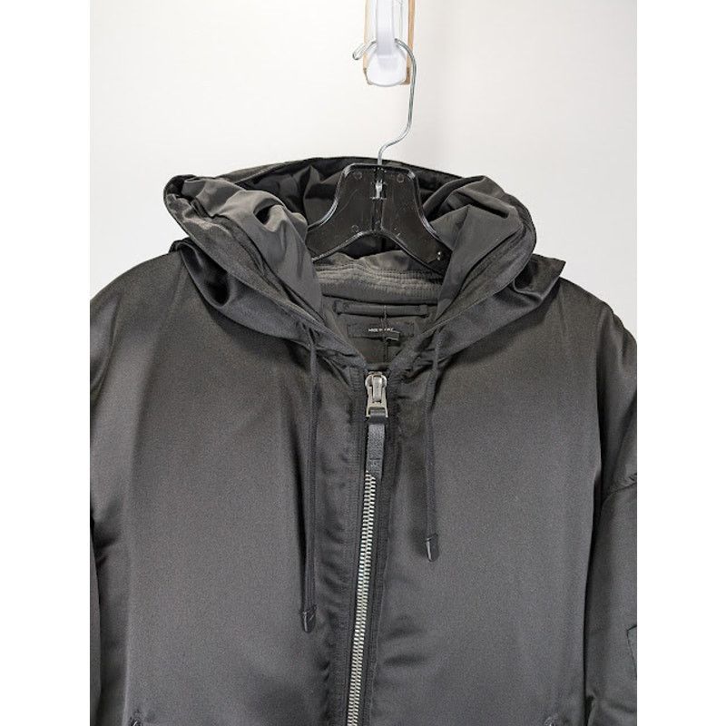 Tom Ford o1rshd1 Hooded Bomber Jacket in Black Size US M / EU 48-50 / 2 - 3 Thumbnail