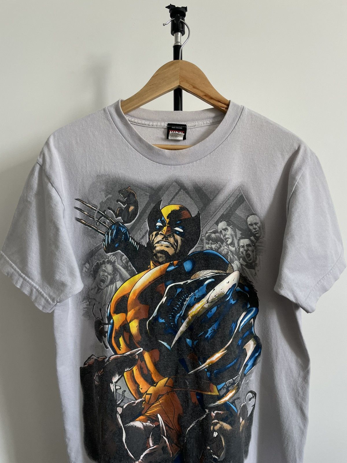 Mad Engine Archive 00’s Mad Engine x Marvel Wolverine Promo T-Shirt Size US M / EU 48-50 / 2 - 2 Thumbnail