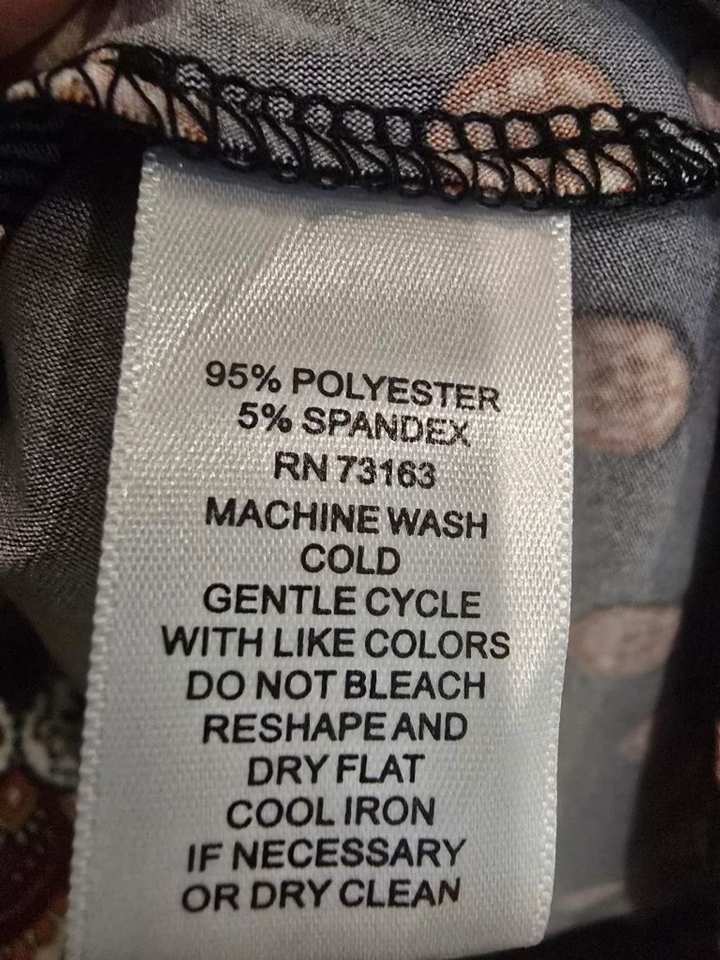 Other Women's Melissa Paige Tunic 3X White Black Paisley Polka Dot Size 3XL / US 20-22 - 5 Thumbnail
