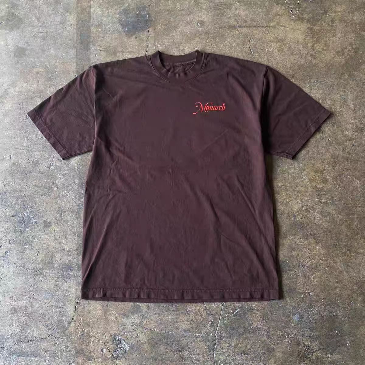 Vintage Brown washed vintage insect print t-shirt Size US M / EU 48-50 / 2 - 2 Thumbnail