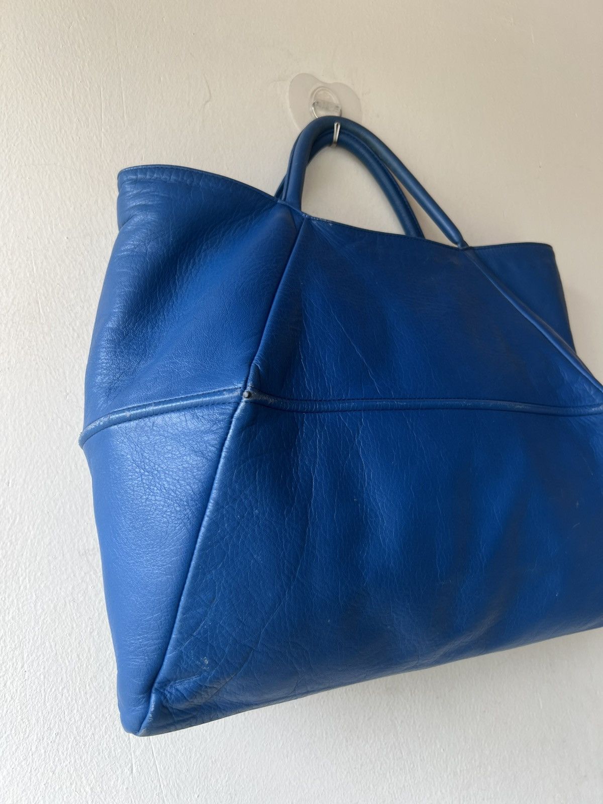 Leather Vintage 2000s Y2K Yohji Yamamoto Y’saccs All Leather Bag Size ONE SIZE - 22 Thumbnail