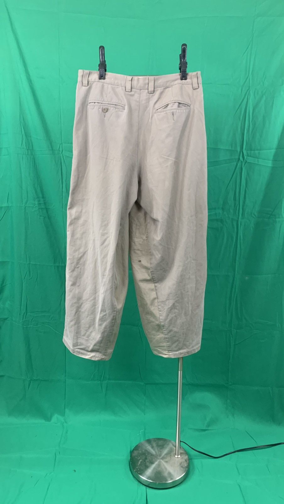 Other BAGGY Flared Khaki Pants Size US 34 / EU 50 - 3 Thumbnail
