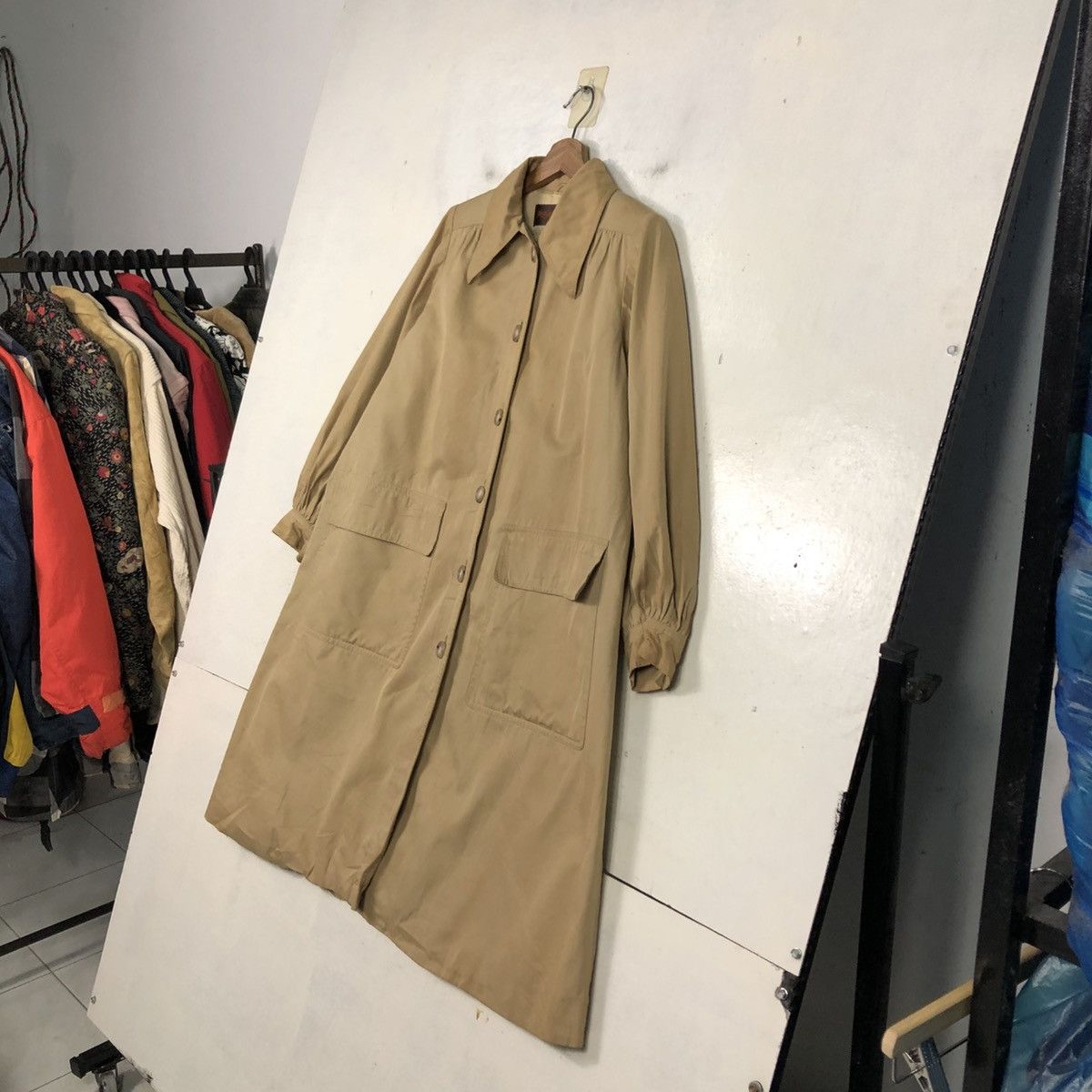 Yves Saint Laurent Vintage Long Jacket Button Yves Saint Laurent Size US M / EU 48-50 / 2 - 4 Thumbnail