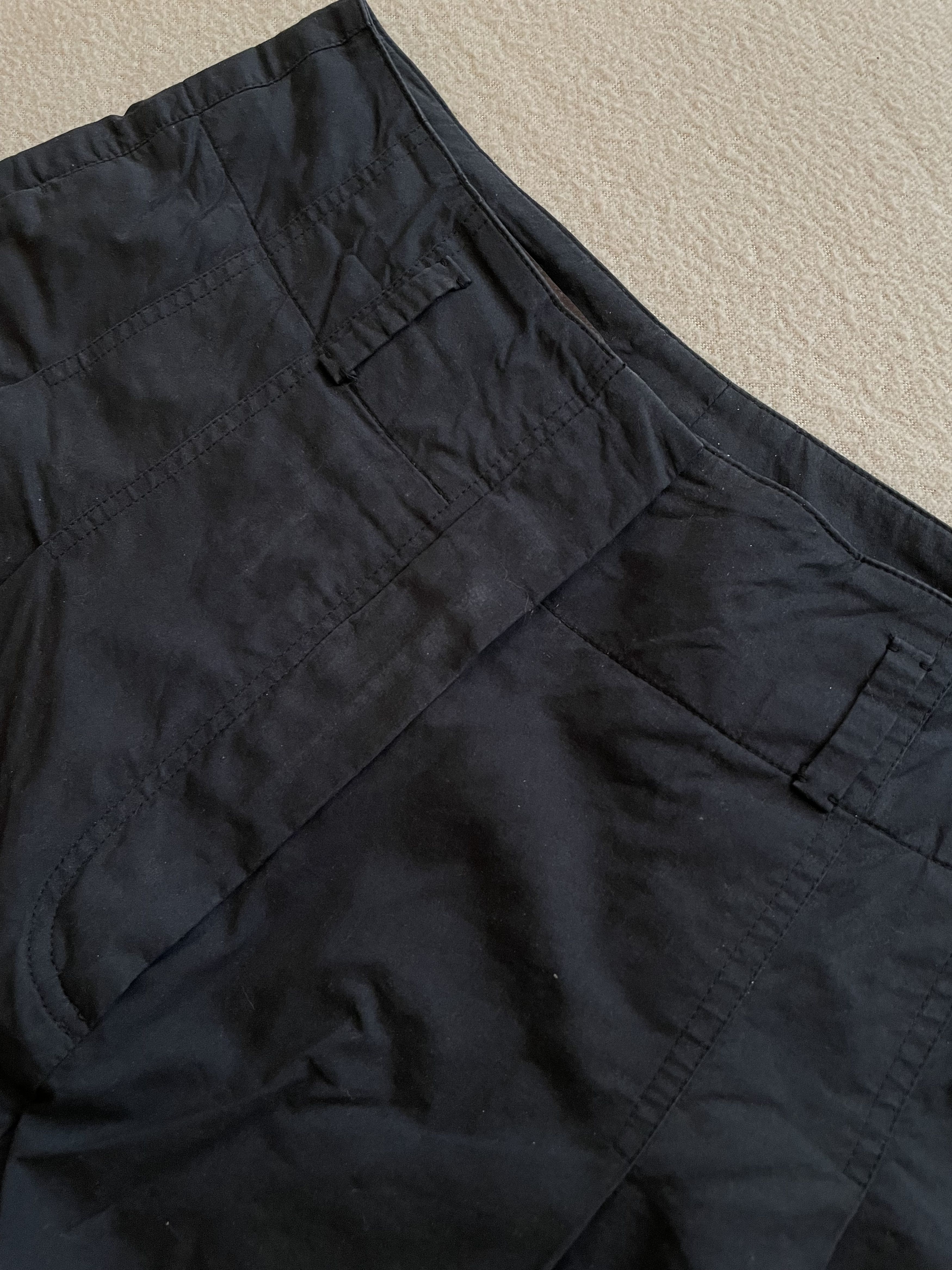Loro Piana Rare! Loro Piana Wide Trousers Navy Pants Size 40" / US 18 - 7 Thumbnail
