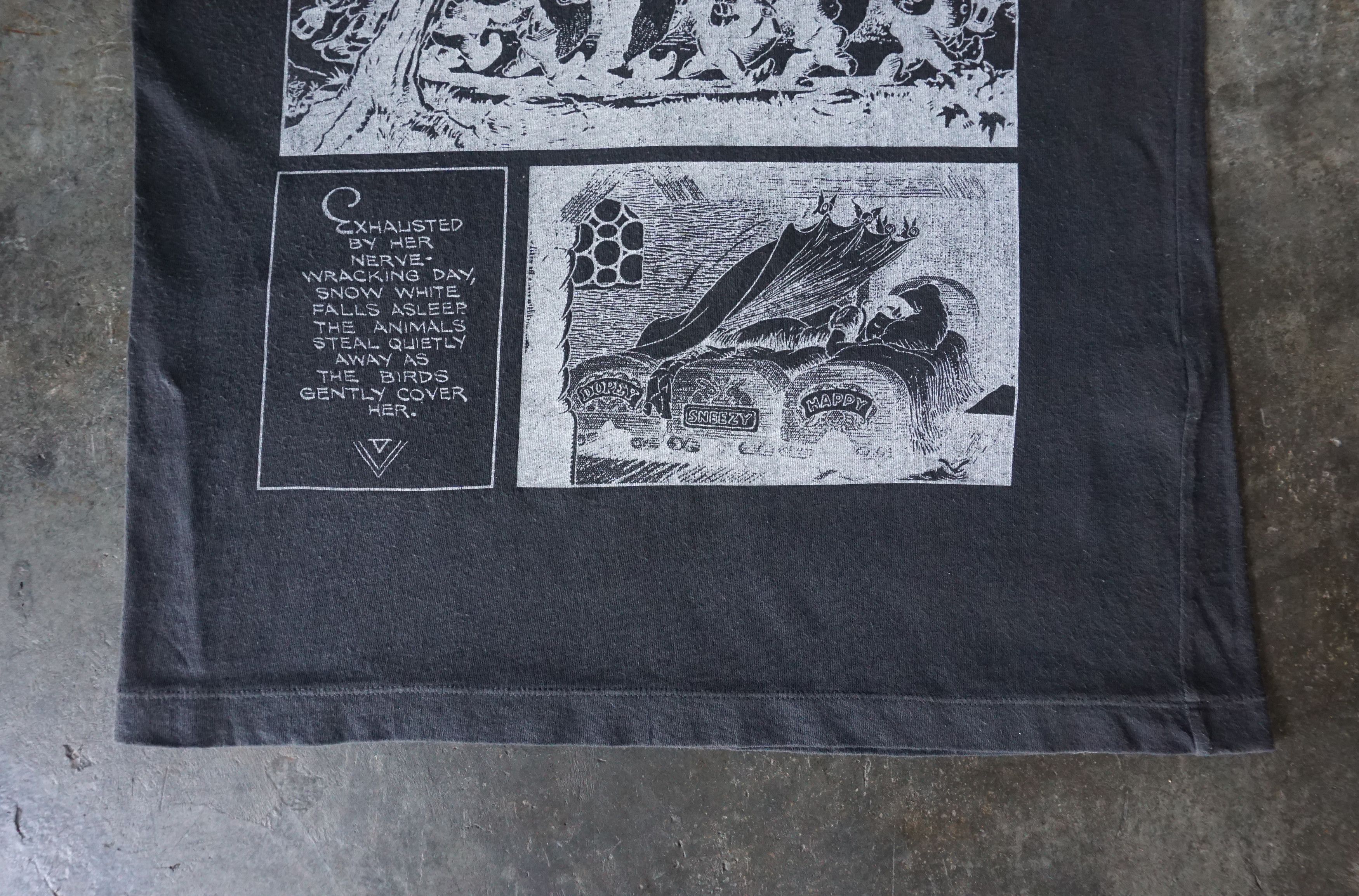CABANE de ZUCCa Zucca Snow White Comic Tshirt Size US S / EU 44-46 / 1 - 4 Thumbnail