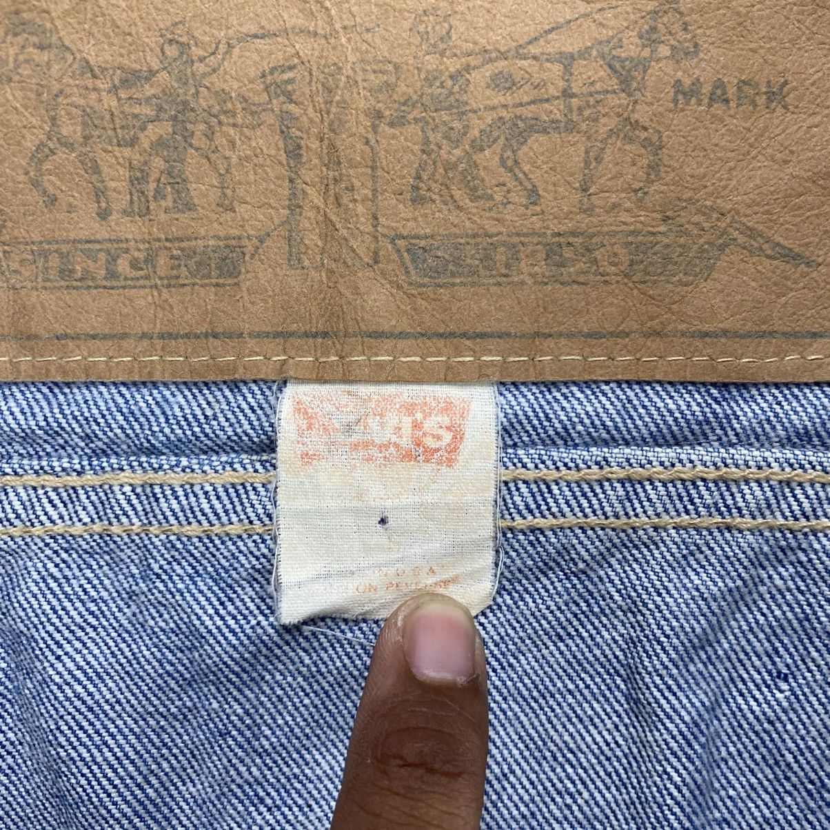 Levi's Vintage Clothing 1980s Vintage Levis Iron Maiden Sherpa USA Long Denim Jacket Size US M / EU 48-50 / 2 - 10 Thumbnail