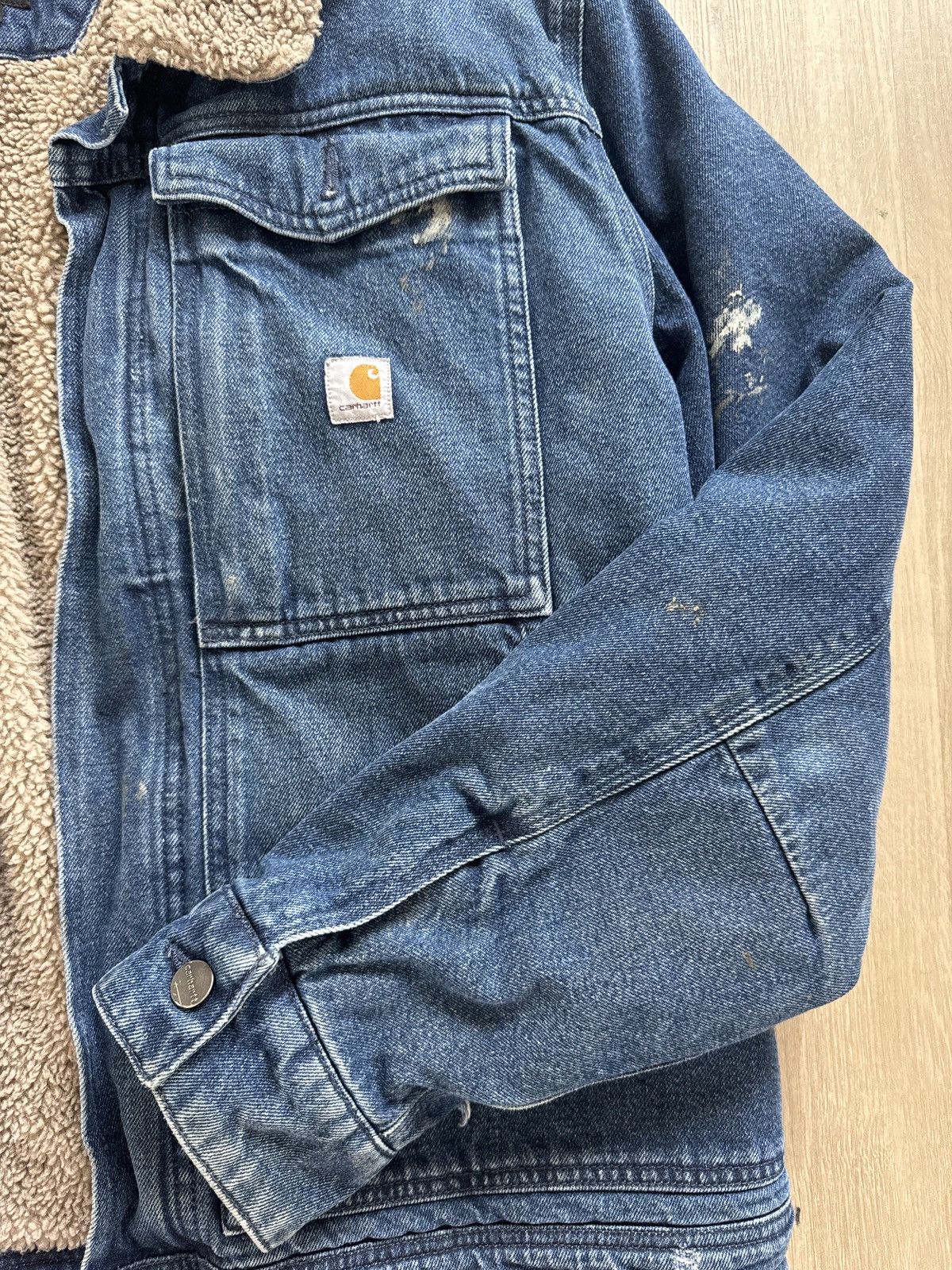 Carhartt × Vintage Carhartt relaxed fit heavy duty jacket Size US L / EU 52-54 / 3 - 4 Thumbnail