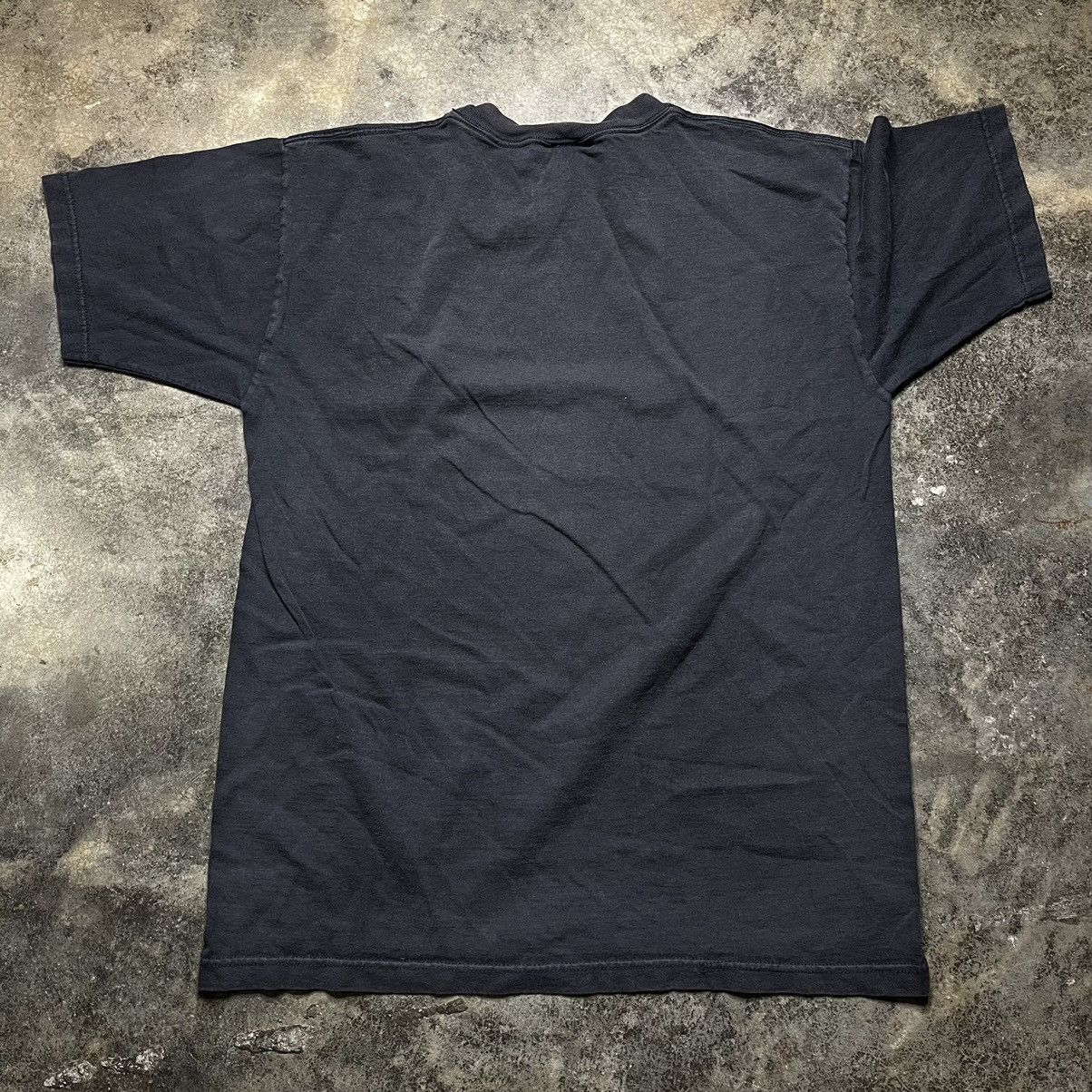 Vintage vintage blank black distressed tshirt Size US XL / EU 56 / 4 - 5 Thumbnail