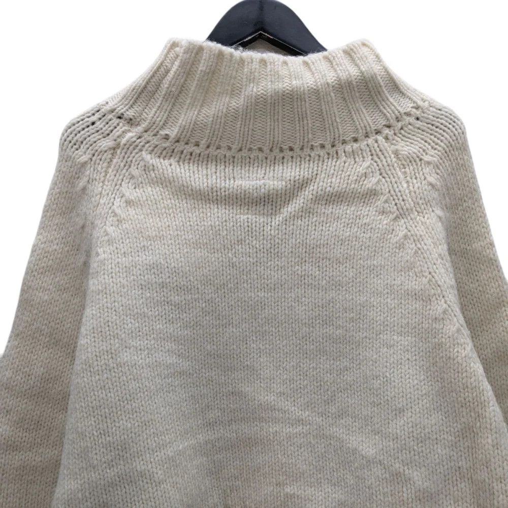 Yohji Yamamoto yohji yamamoto+Noir/ Cropped neck knit sweater Size US M / EU 48-50 / 2 - 4 Thumbnail