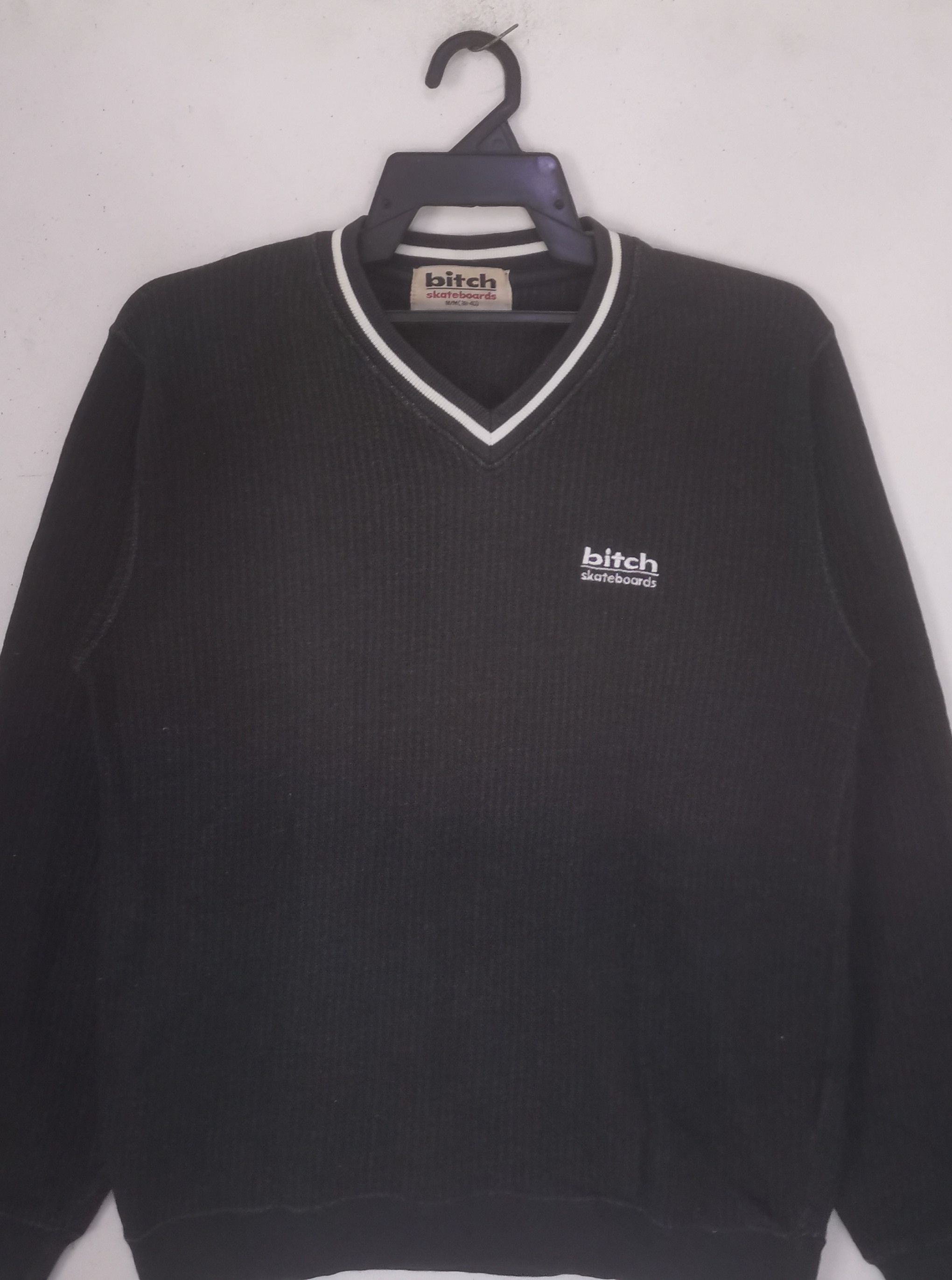 Vintage Rare vintage Bitch Skateboard sweatshirt Size US M / EU 48-50 / 2 - 2 Thumbnail