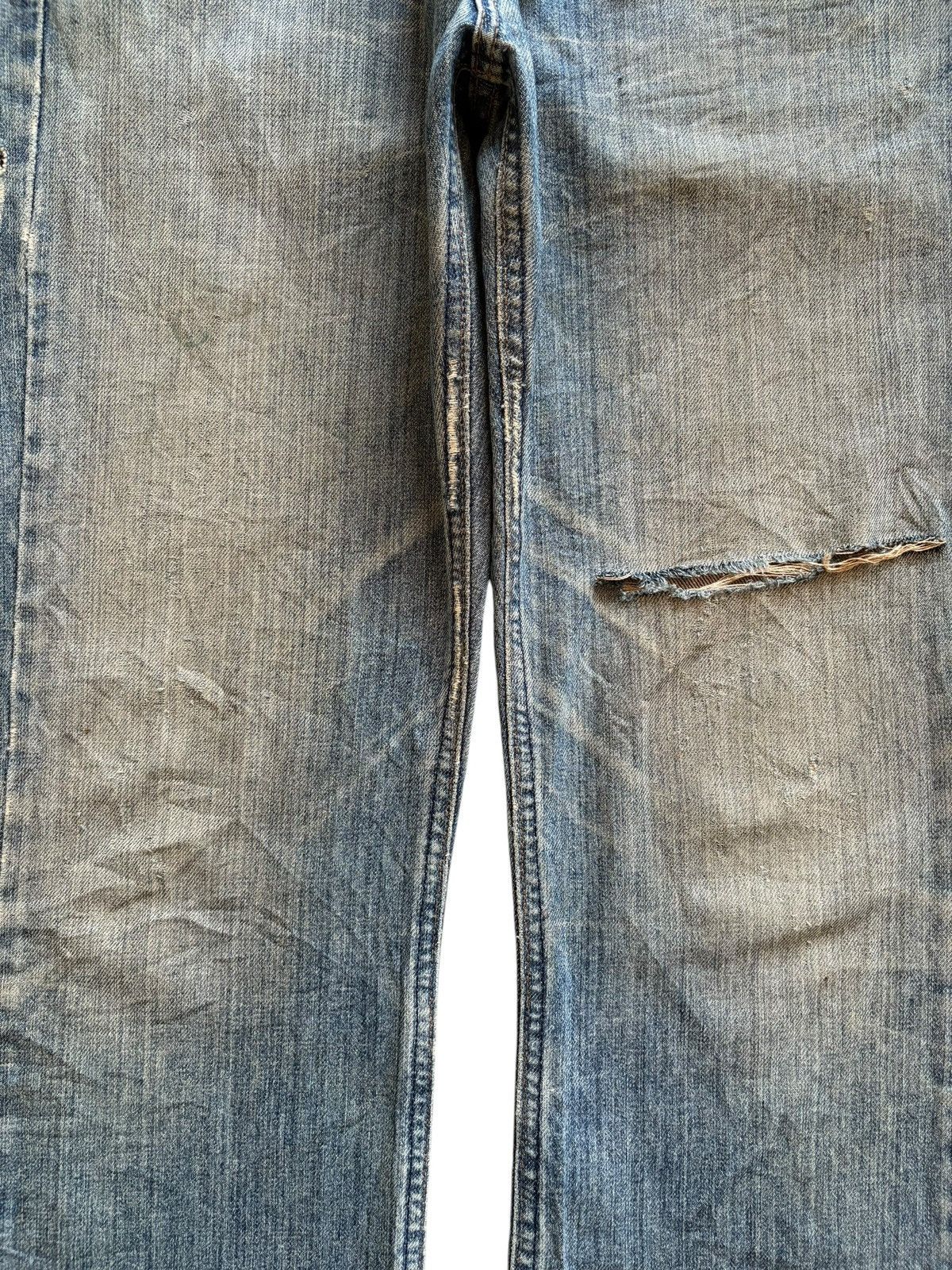 Quicksilver Vintage Quiksilver Mud Wash Distressed Baggy Jeans Size US 31 - 5 Thumbnail