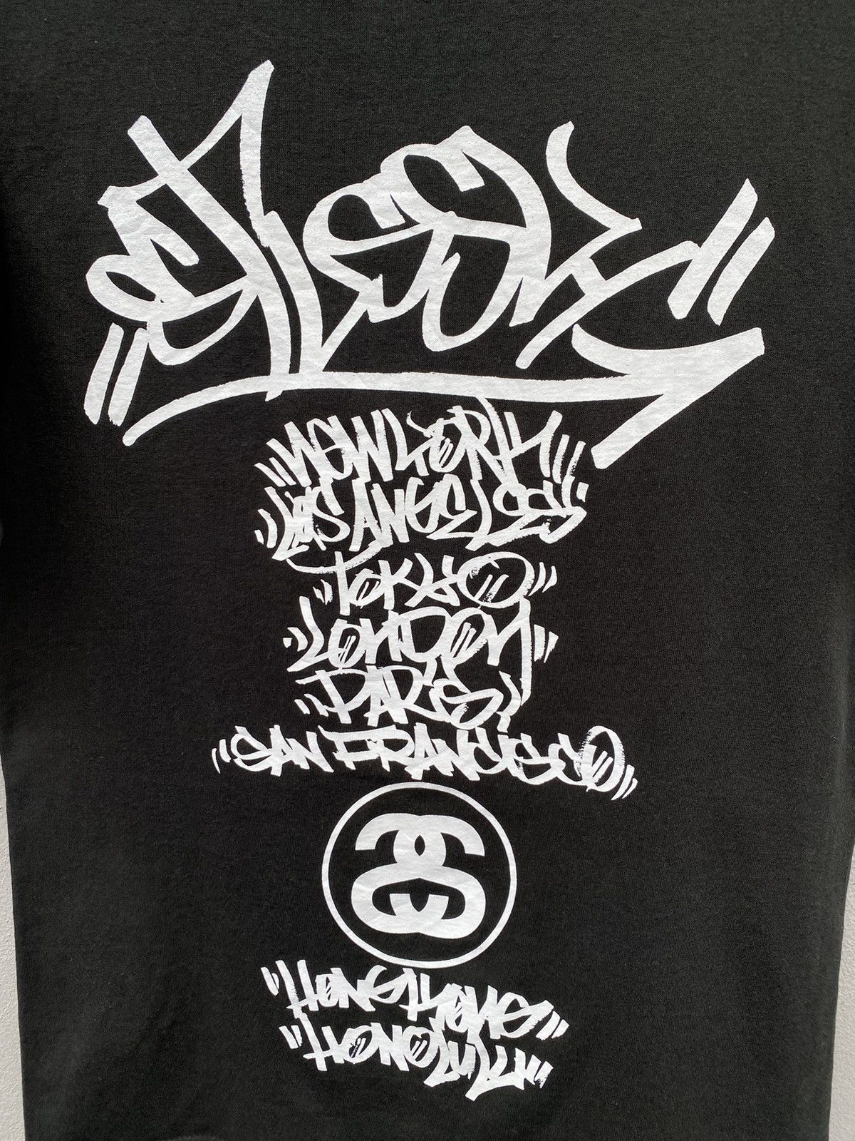 Stussy Vintage RARE 00s Stussy Project x SLICK World Tour Tee Size US S / EU 44-46 / 1 - 6 Thumbnail
