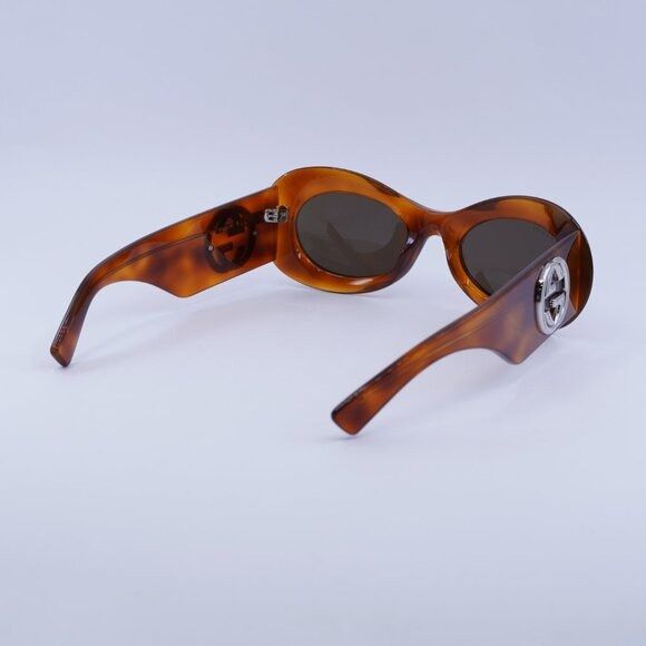 Gucci 🕶️ New Gucci GG1696S 002 Havana Sunglasses Size ONE SIZE - 10 Thumbnail