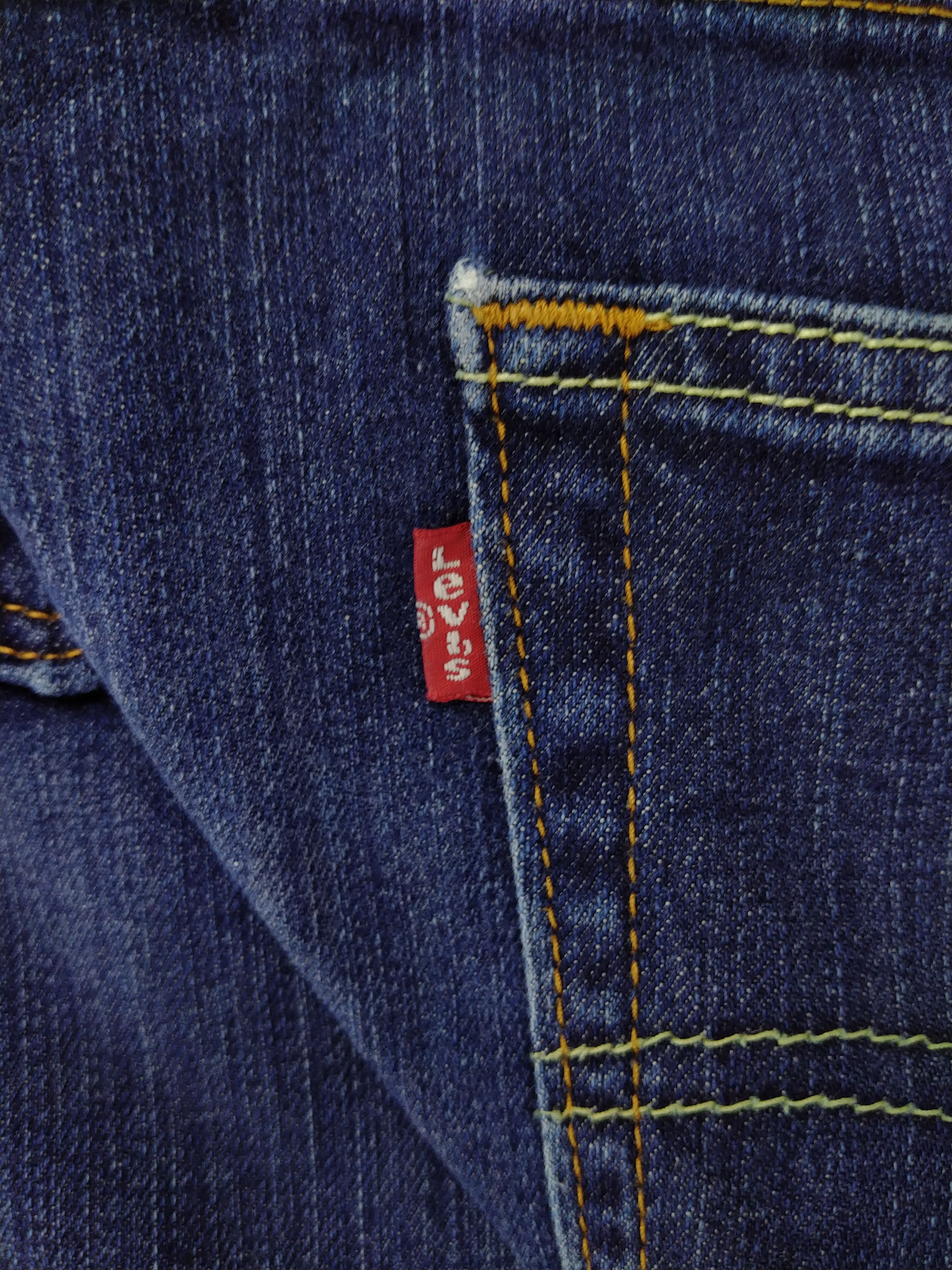Levi's Distressed Dark Blue Vintage Levi's Denim 41x29.5 -JN401 Size US 41 - 14 Thumbnail