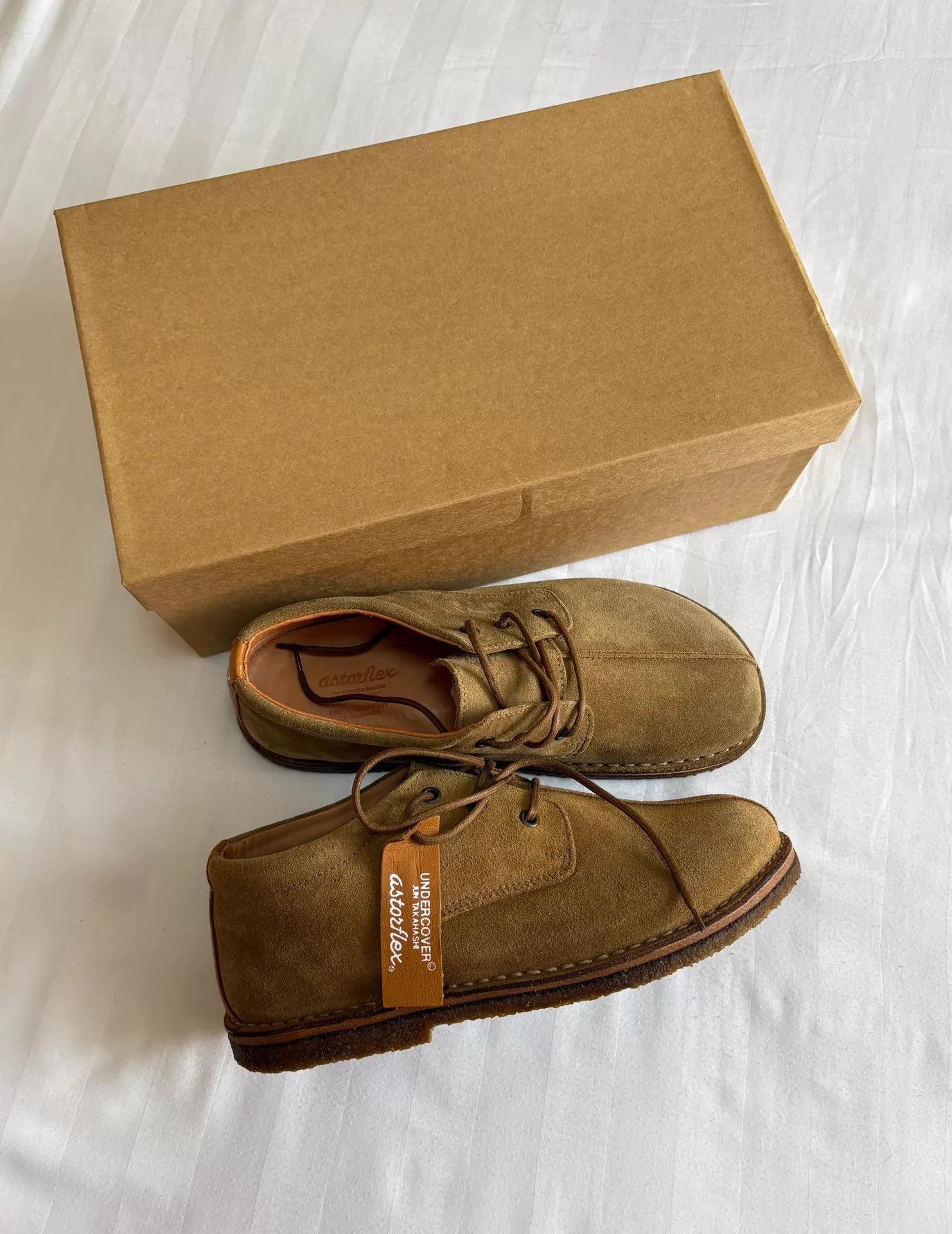 Undercover Undercover x Astorflex 18 Asymmetric Suede Oversized Toe 40 Size US 7 / EU 40 - 1 Thumbnail