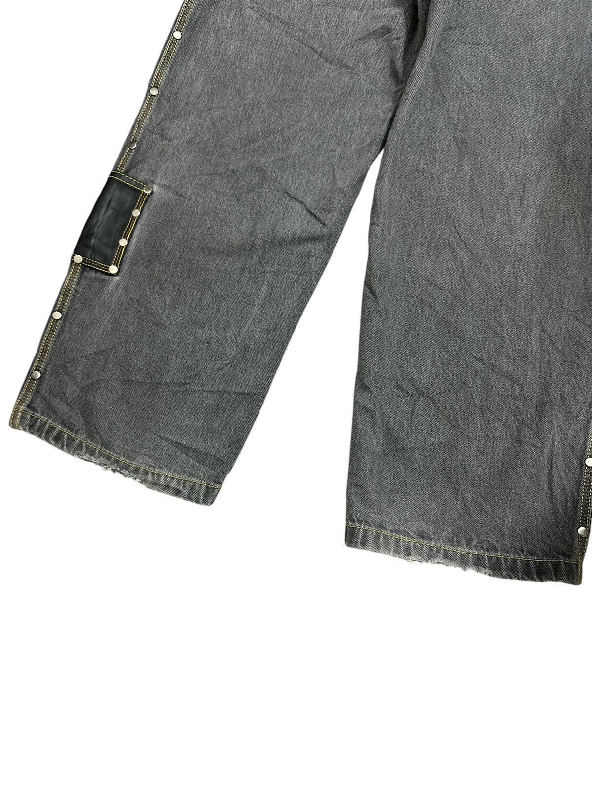 Rick Owens Brooklyn Xpress Studded Jeans Y2K Lgb Goa Jnco Rick Owens Size US 31 - 4 Thumbnail