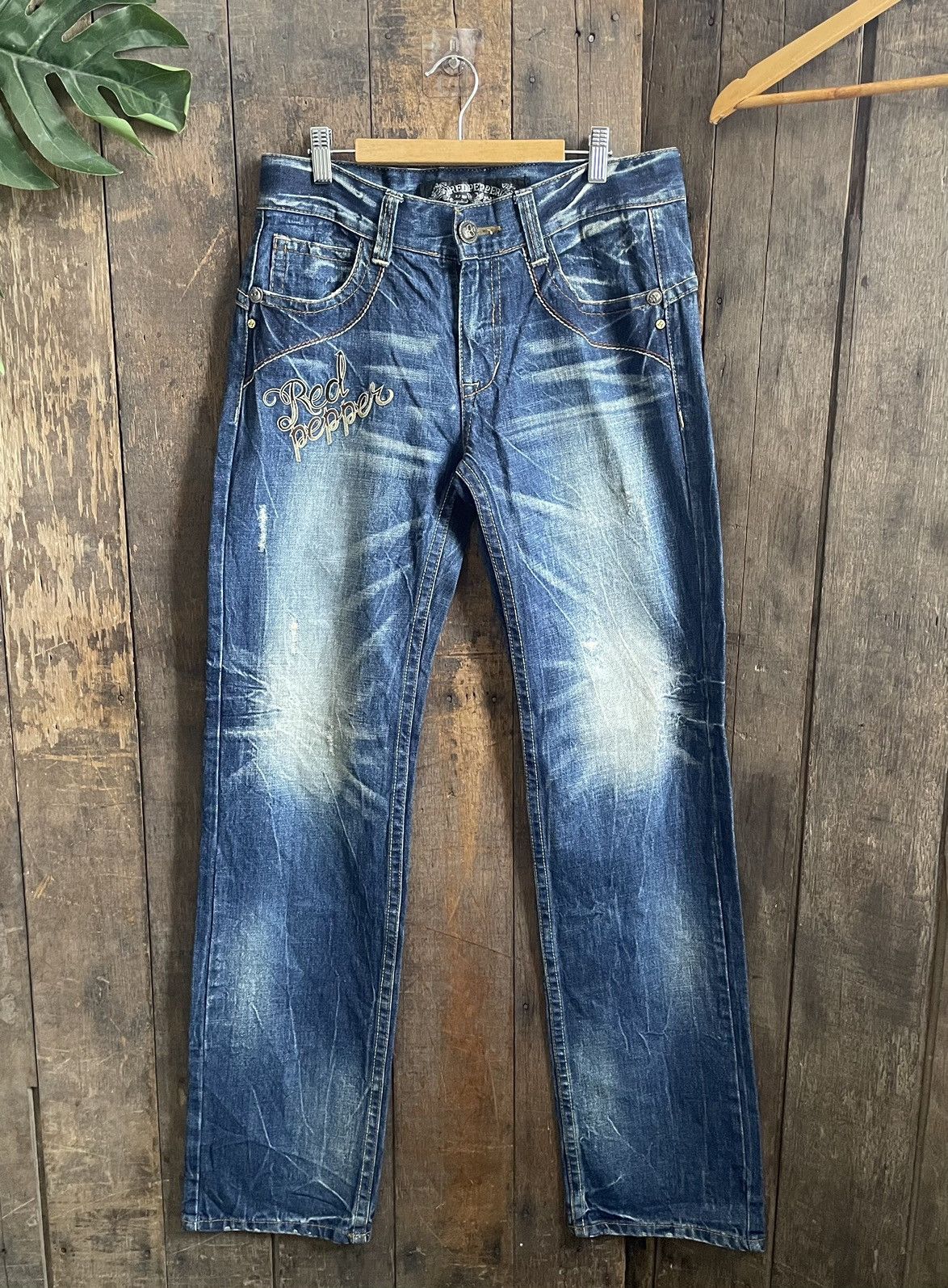Ed Hardy Red Pepper X Ed hardy Denim Jeans Size US 32 / EU 48 - 2 Thumbnail