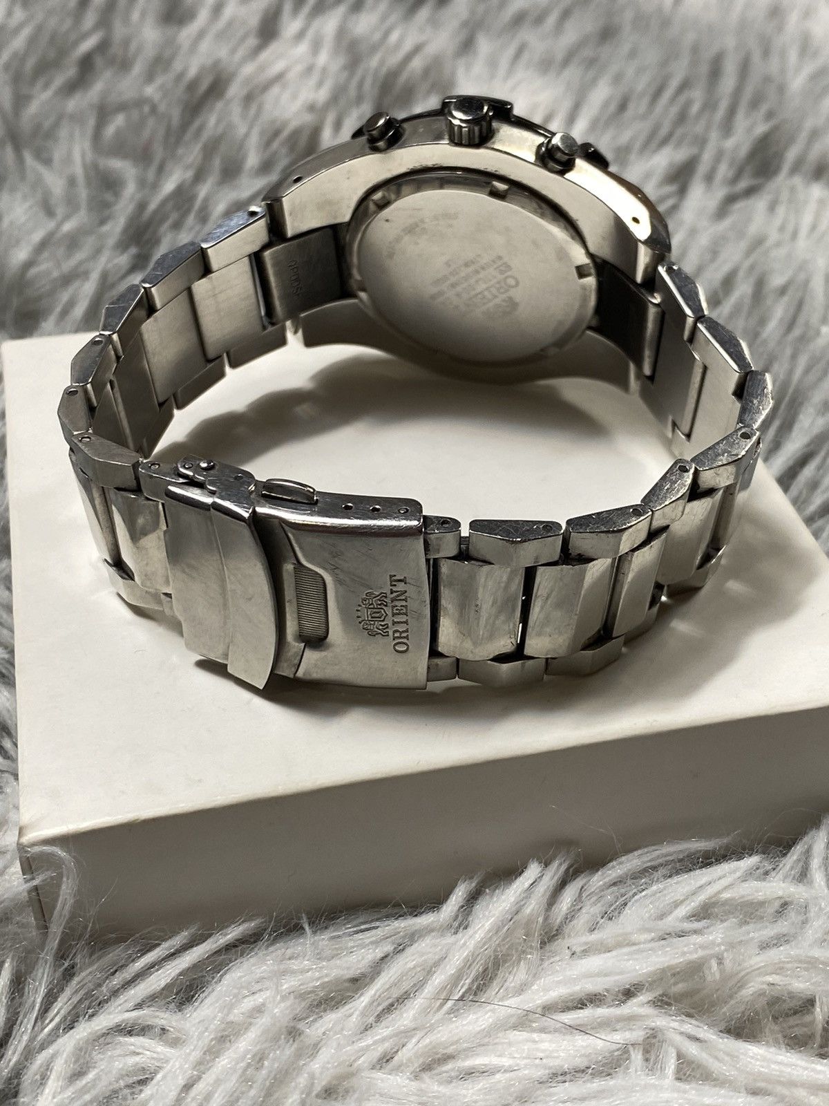 Orient × Vintage Orient Chronograph 100M Classic Style Japanese Brand Size ONE SIZE - 7 Thumbnail