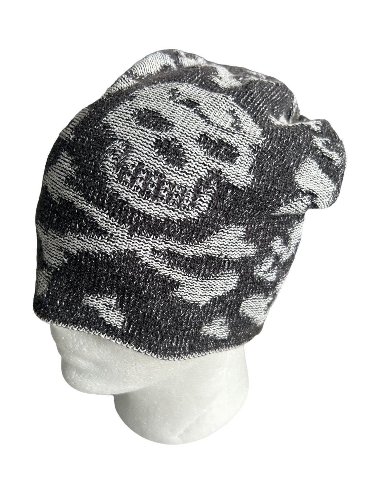 Japanese Brand × Kapital × Vintage Distressed SkullPunk Bondage Design Beanie Hats 🎌☠️ Size ONE SIZE - 5 Thumbnail