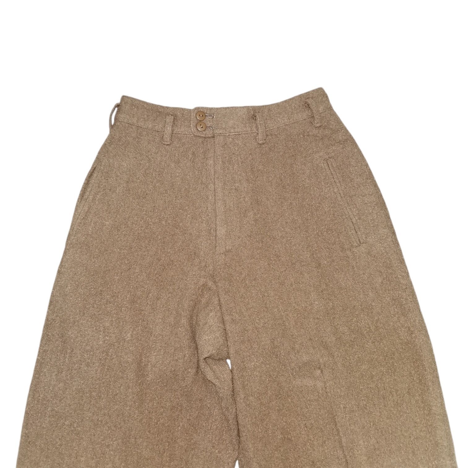 Y's × Yohji Yamamoto Ys Yohji Yamamoto Wool Trousers Pant Size US 26 / EU 42 - 10 Thumbnail