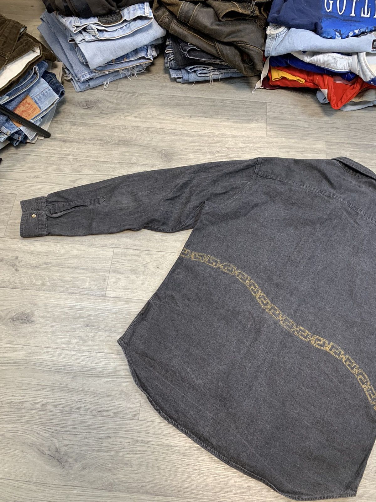 Versace Jeans Couture × Vintage Versace jeans couture vintage denim shirt Size US M / EU 48-50 / 2 - 11 Thumbnail