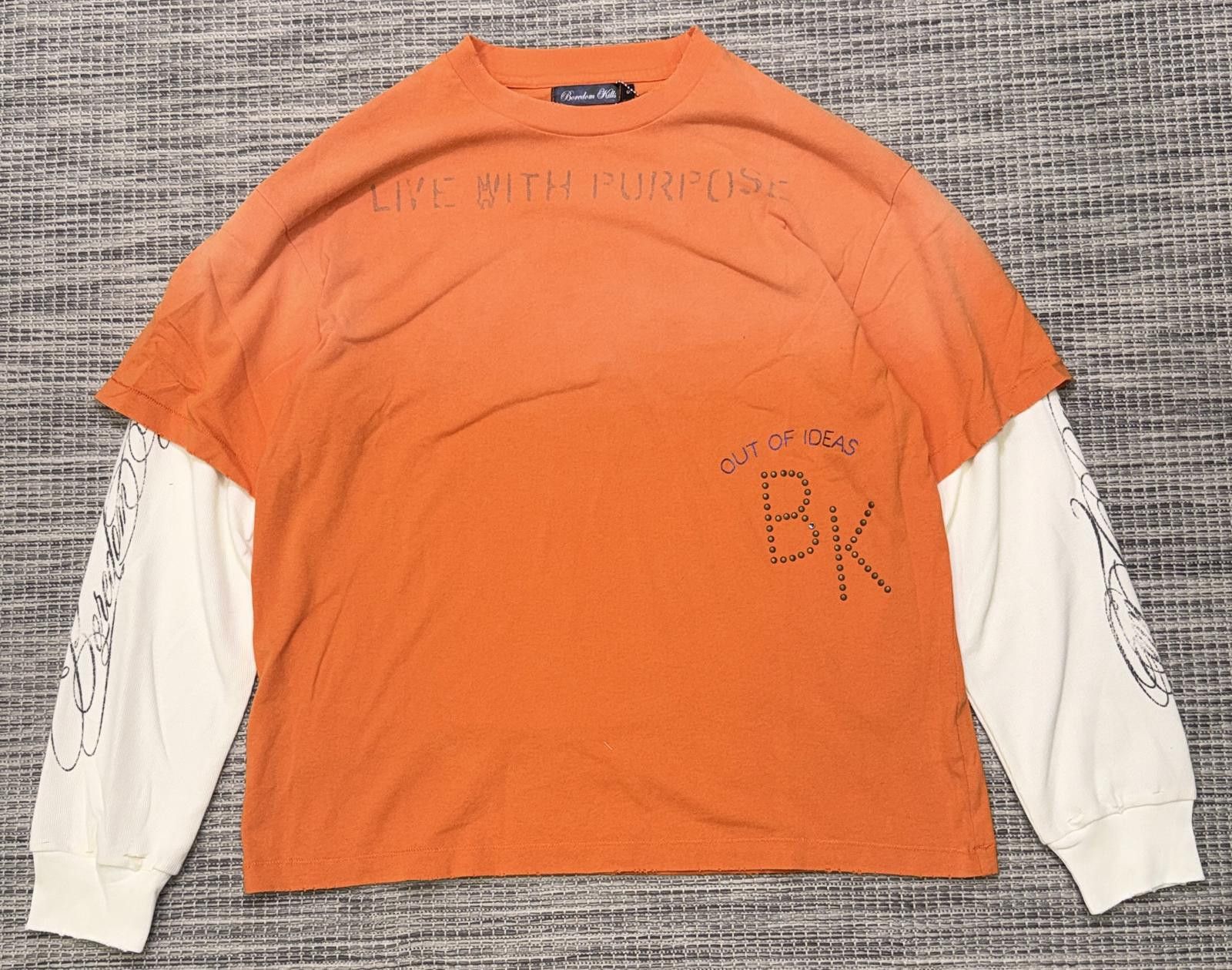 Other Boredom Kills Purpose Double Tee Long Sleeve Size US S / EU 44-46 / 1 - 1 Thumbnail