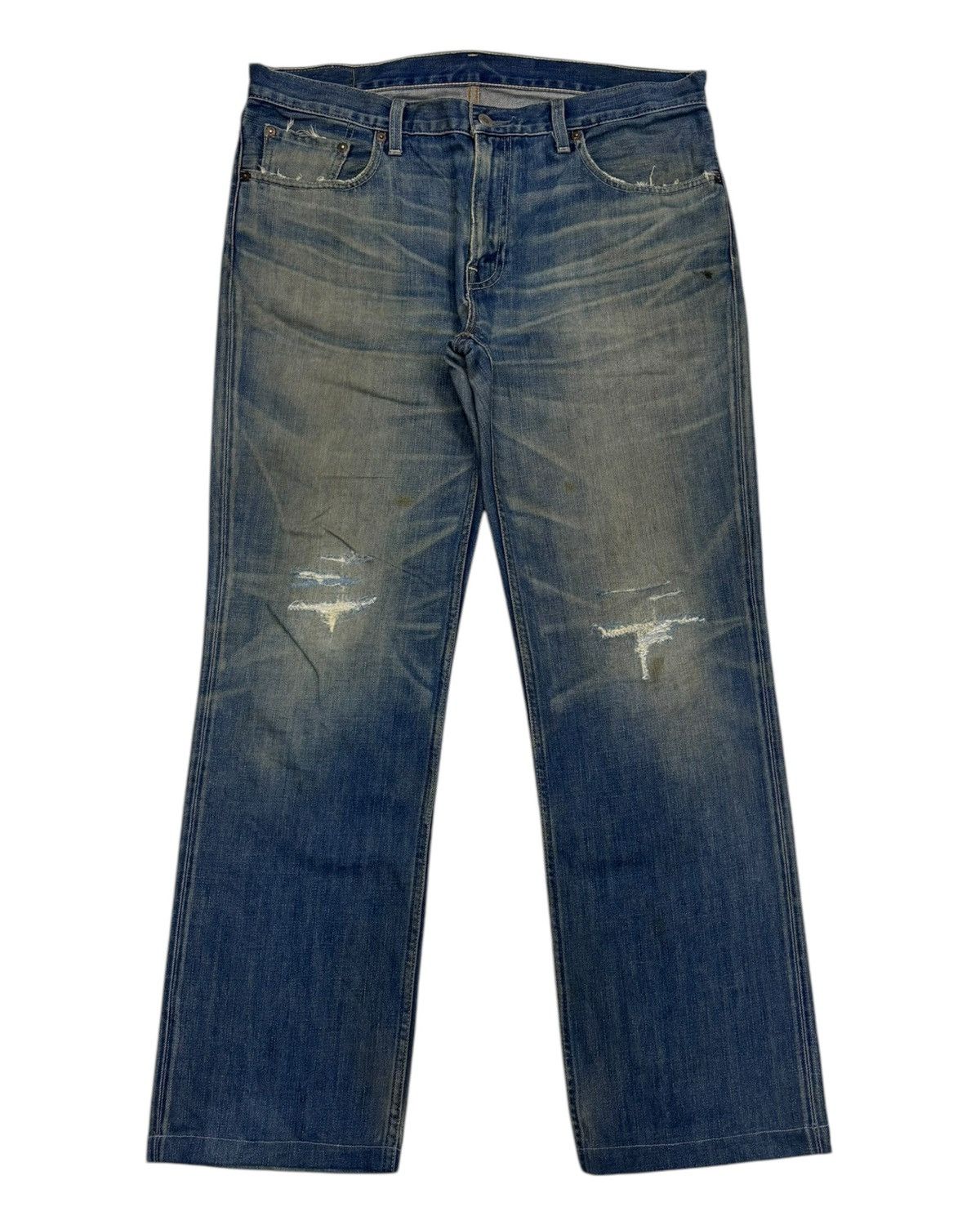 Hysteric Glamour 🔥VTG LEVIS 502 BAGGY JEANS DISTRESSED DENIM Size US 37 - 7 Thumbnail