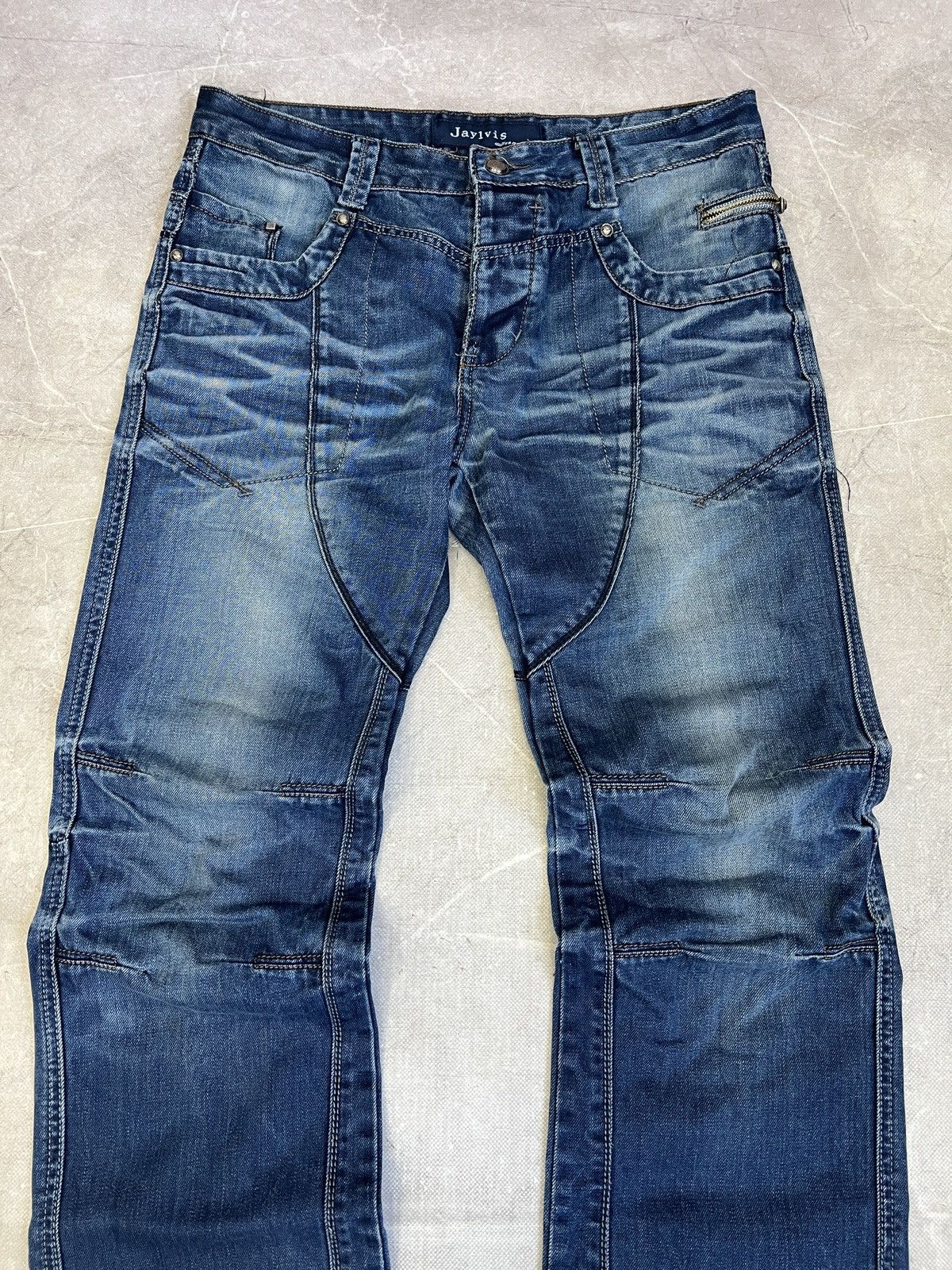 Seditionaries Rare washed japanese zipper pants rick owens style y2k Size US 33 - 2 Thumbnail
