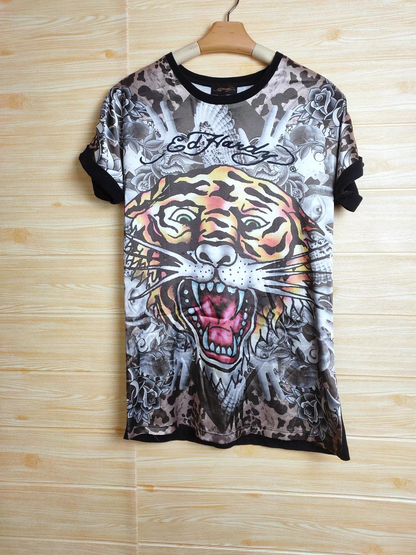 Ed Hardy Edhardy Men's Short Sleeve T-shirt K29 Size US XS / EU 42 / 0 - 1 Thumbnail