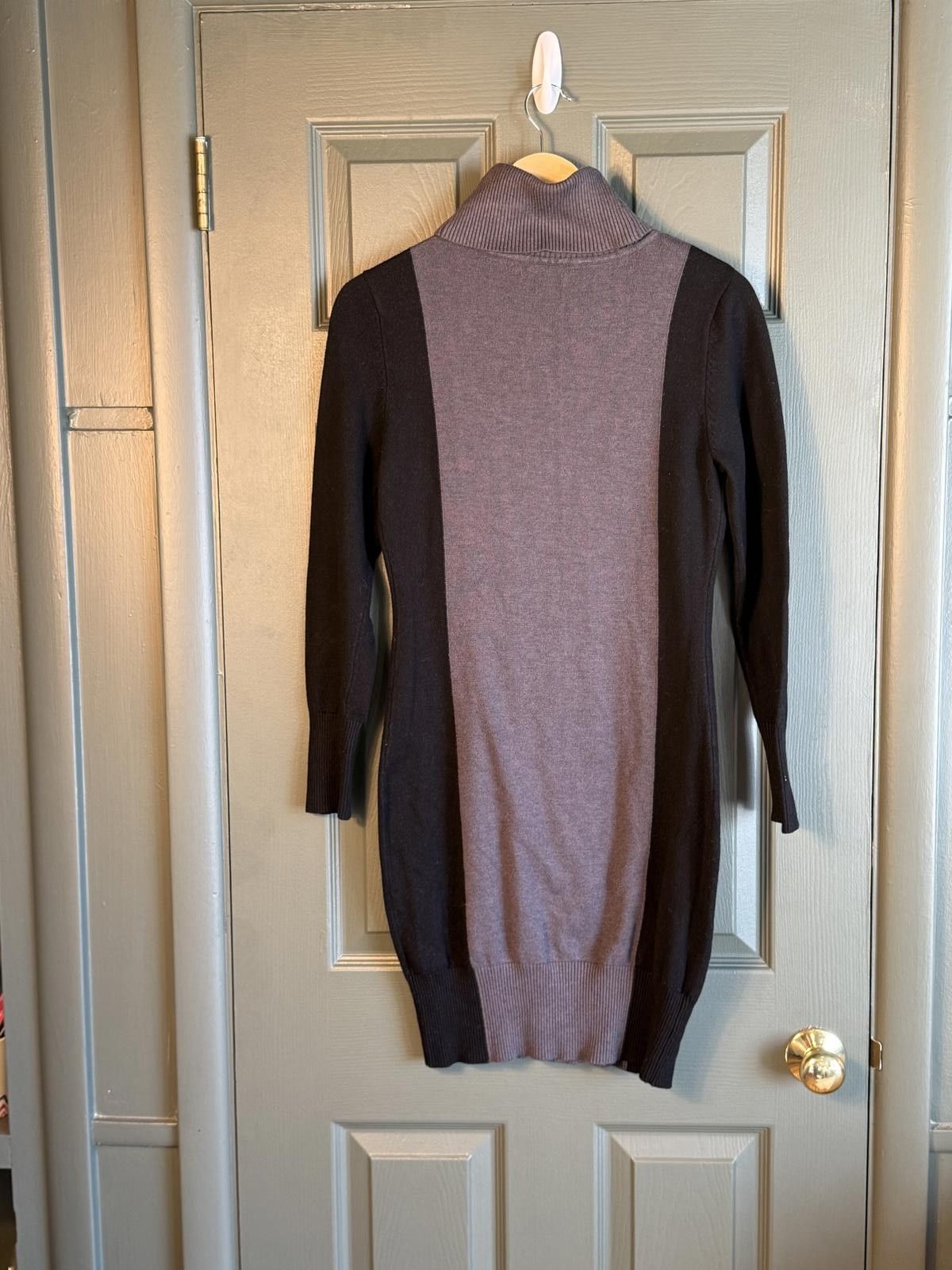 The North Face Noir Women's Colorblock Turtleneck Sweater Dress Size L Size L / US 10 / IT 46 - 3 Thumbnail