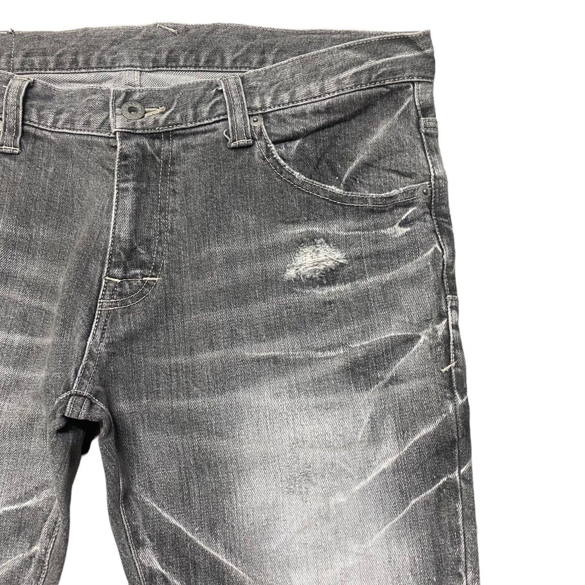 Tornado Mart Tornado Mart Bullet Hole Denim Flare Jeans Size US 33 - 5 Thumbnail