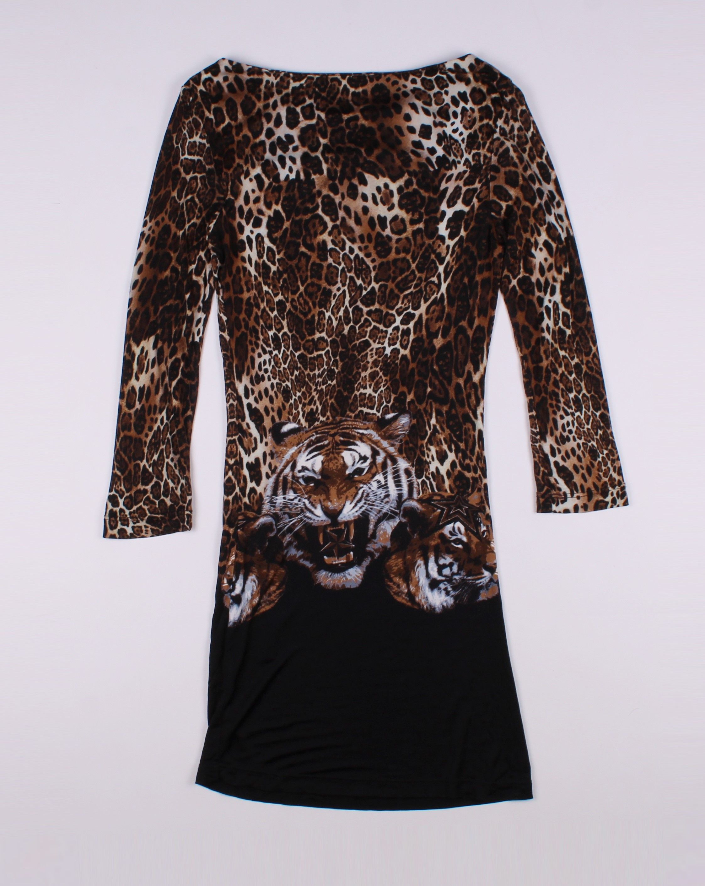Philipp Plein Philipp Plein Tigers Print Bodycon Dress Size S / US 4 / IT 40 - 11 Thumbnail