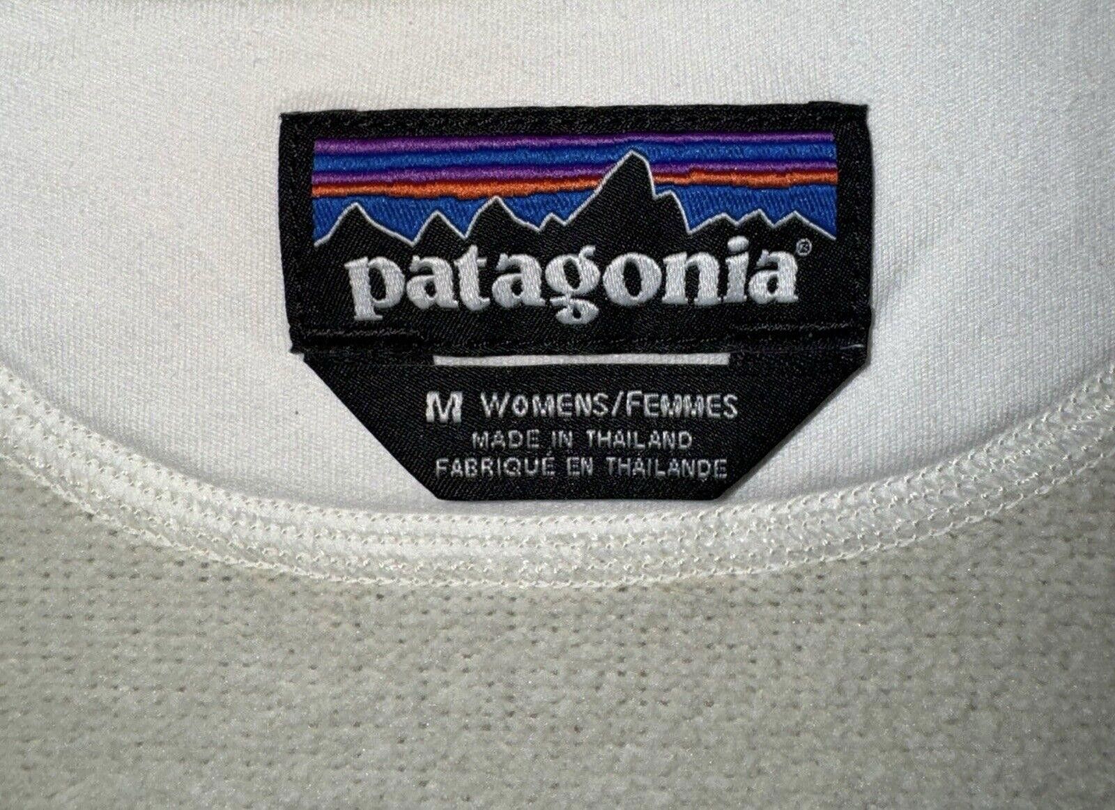 Patagonia Patagonia Womens Bleached Stone Cream Full Zip Jacket Sz M Size M / US 6-8 / IT 42-44 - 6 Thumbnail