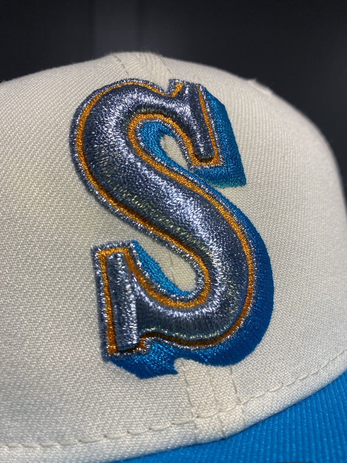 MLB Sz 7 1/8 - Seattle Mariners New Era Fitted Size ONE SIZE - 2 Thumbnail