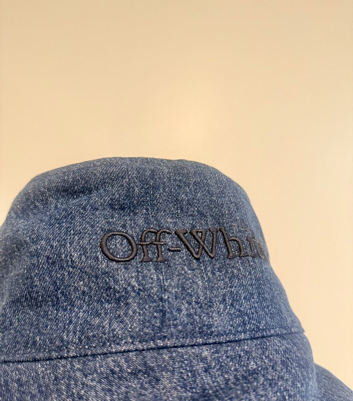 Off-White Off-White Denim Bucket Hat With Embroidered Logo Size ONE SIZE - 6 Thumbnail