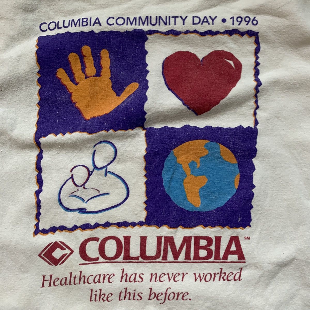 Columbia × Vintage Vintage Columbia Community Day 1996 Graphic Tee Size US XL / EU 56 / 4 - 2 Thumbnail