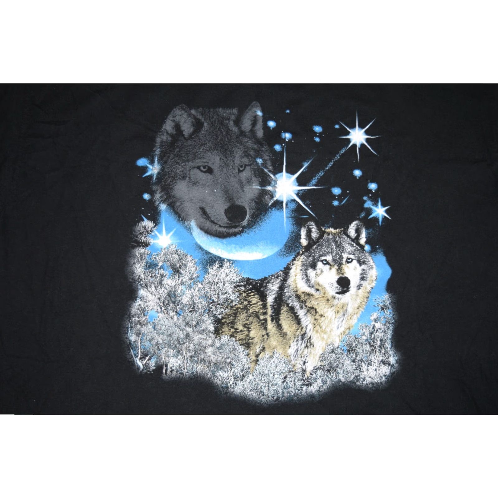 Vintage VINTAGE TNT T-Shirt Men Deer 3XL Black 90s Outdoor Double-Sided Crew Neck Halloween Bear Stars Hunting Trophy Space Size US XXL / EU 58 / 5 - 2 Thumbnail