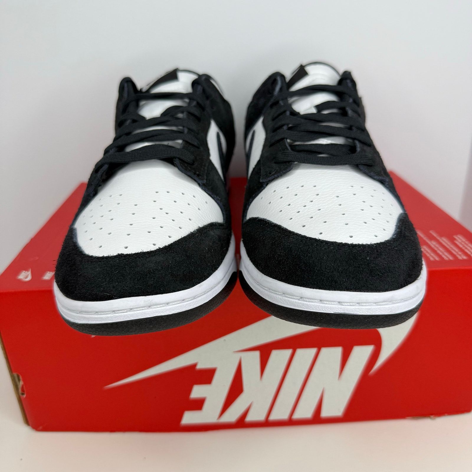 Nike Nike Dunk Low Retro SE White/Black-White Size 11.5 Men Size US 11.5 / EU 44-45 - 5 Thumbnail