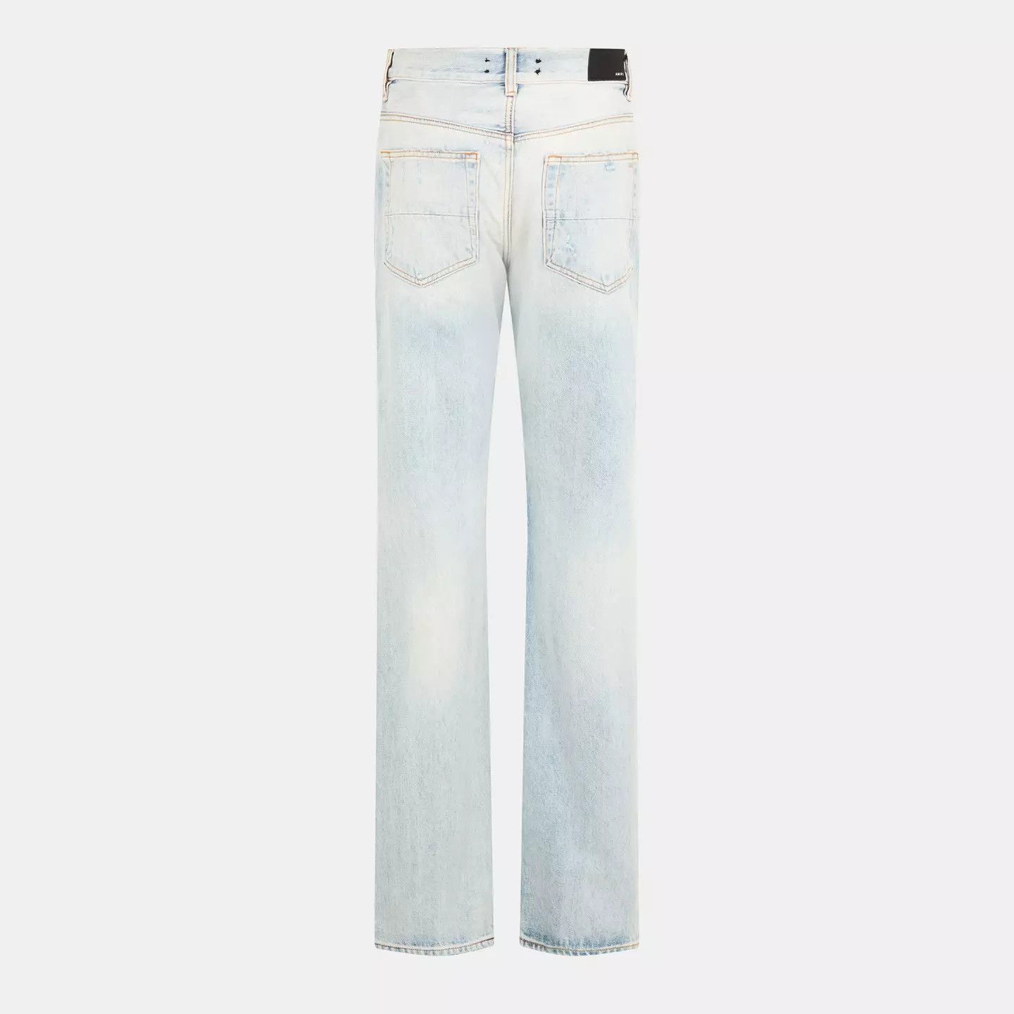 Amiri o1g2r1mq0426 Workman Straight Leg Jeans in Blue Size US 36 / EU 52 - 2 Thumbnail