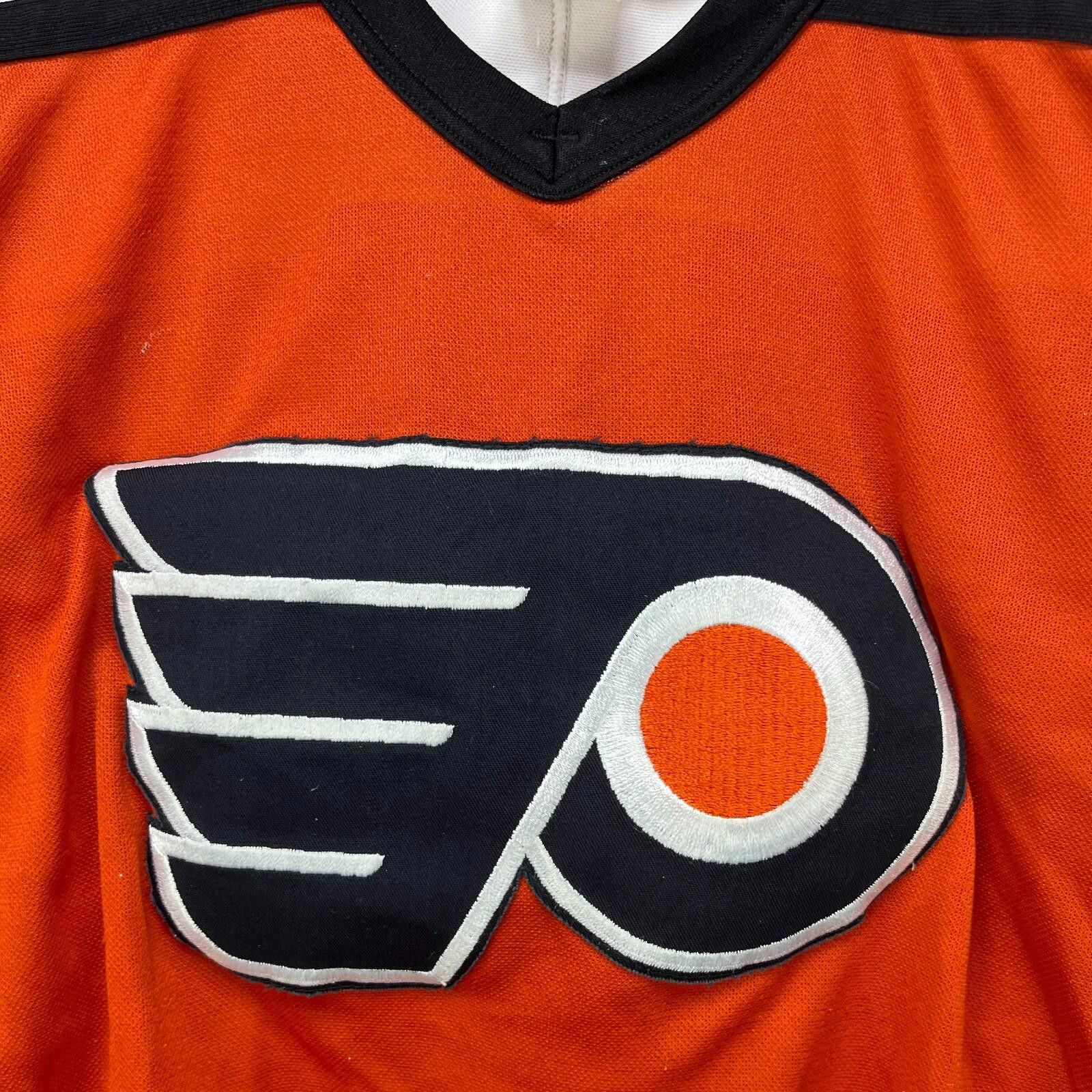 Ccm Vintage 90s Philadelphia Flyers CCM NHL Hockey Jersey Small Size ONE SIZE - 3 Thumbnail