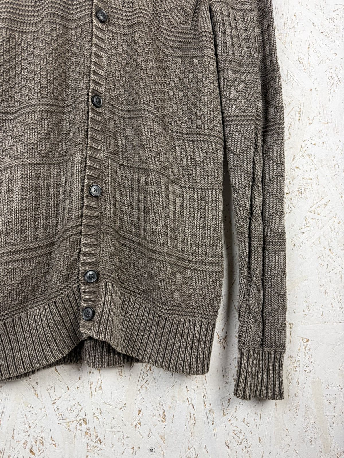 Allsaints Allsaints Spitalfields Cable Knit Valkyrie Cardigan Sweater Size US S / EU 44-46 / 1 - 3 Thumbnail