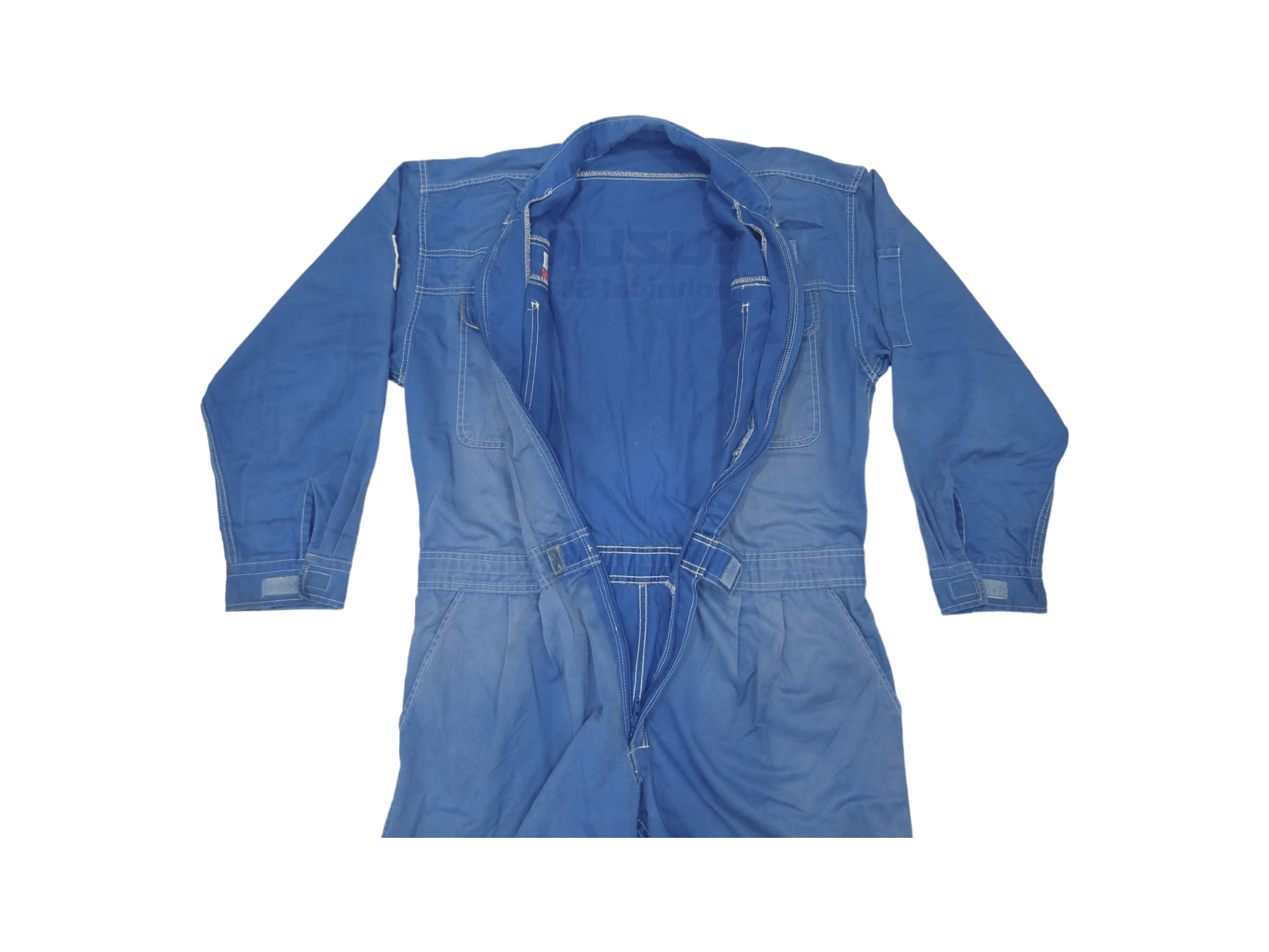 Gear for Sports Vintage Suzuki Technical Staff Fade Blue Coveralls Size US 37 - 20 Thumbnail