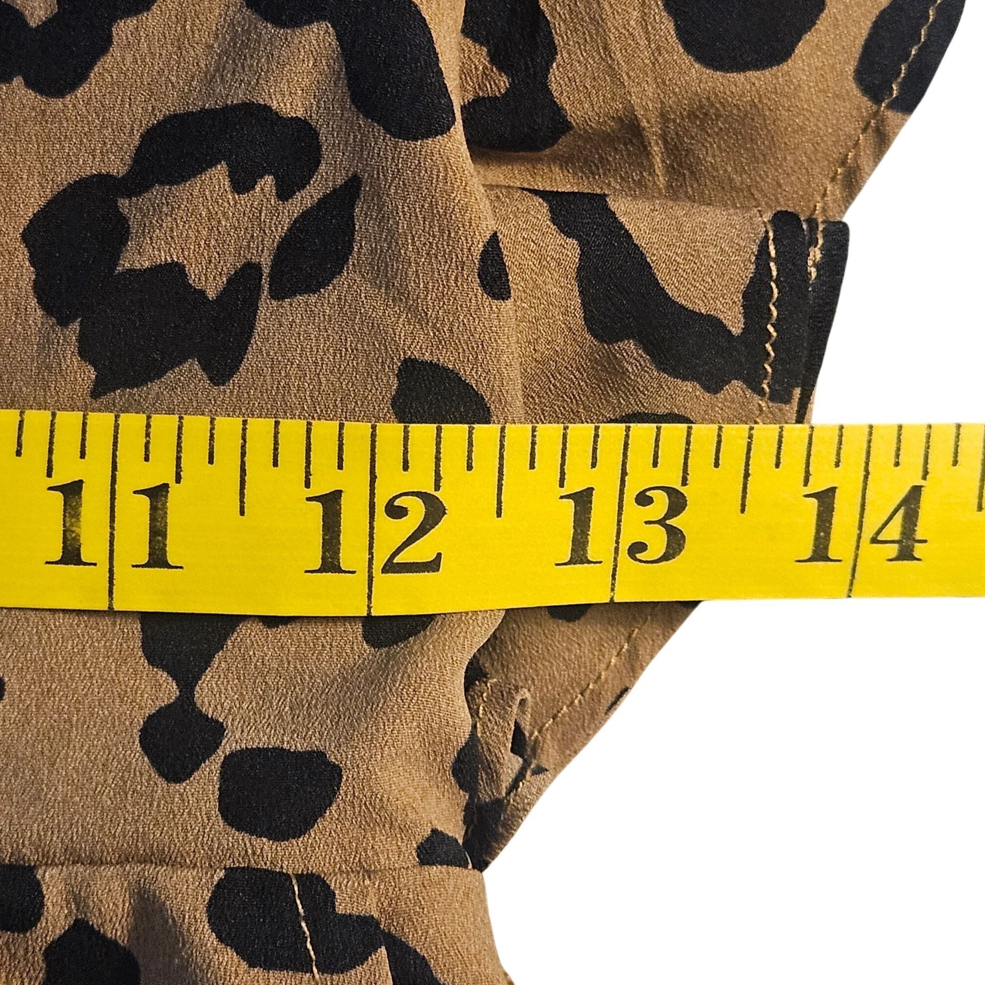 Lovers and Friends Lovers & Friends Tan Leopard XS Romper Cottage core Boho Chi Size XS / US 0-2 / IT 36-38 - 12 Thumbnail