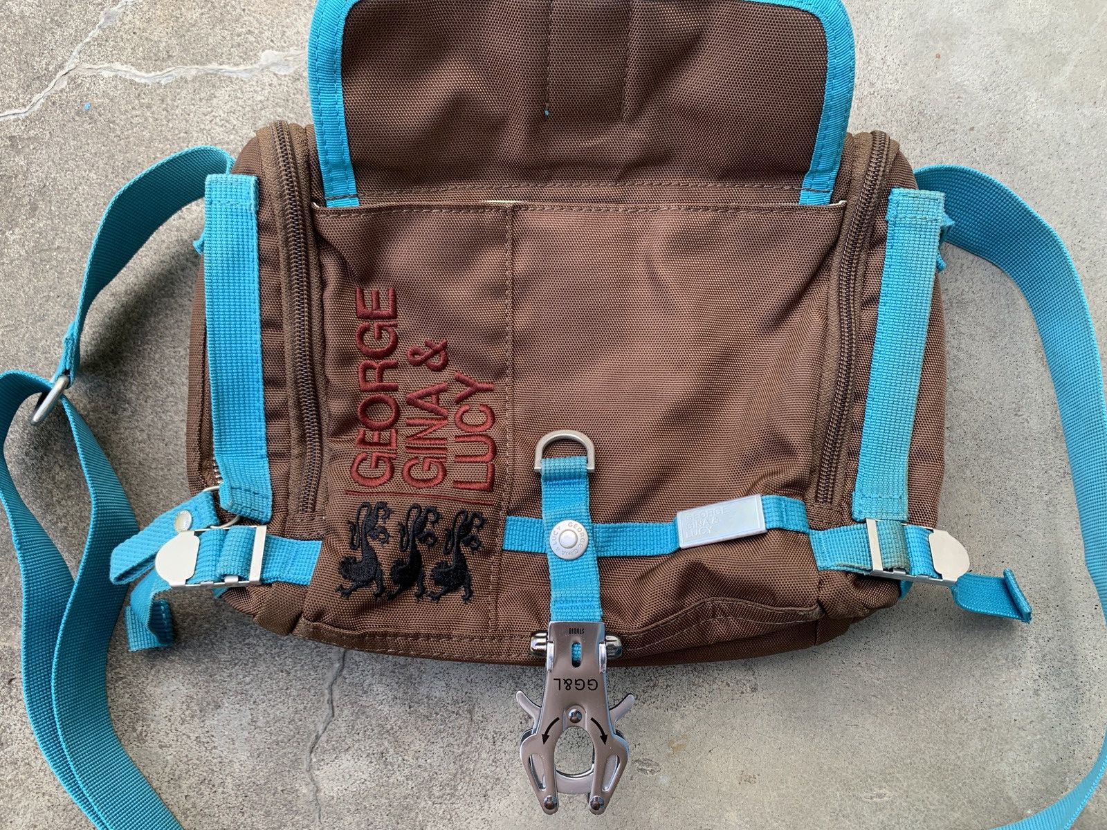 George Gina & Lucy George Gina Lucy 'Junior Postman' Crossbody Messenger Bag Size ONE SIZE - 10 Thumbnail